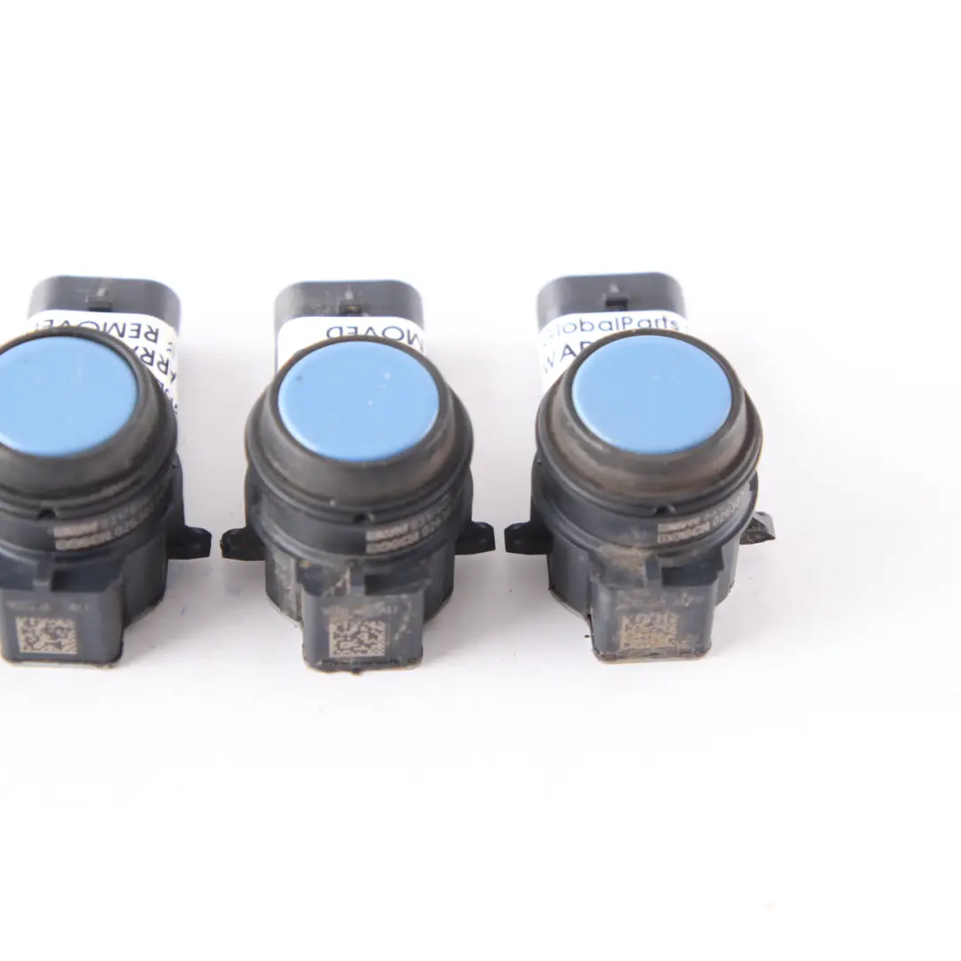 PDC Sensor BMW F20 F30 Front Rear Bumper Ultrasonic Yas Marina Blue Metallic Set to with Part number 9317898 PDC Sensor BMW F20 F30 Front Rear Bumper Ultrasonic Yas Marina Blue Metallic Set - SKU 9317898-YMB - Part number 9317898
