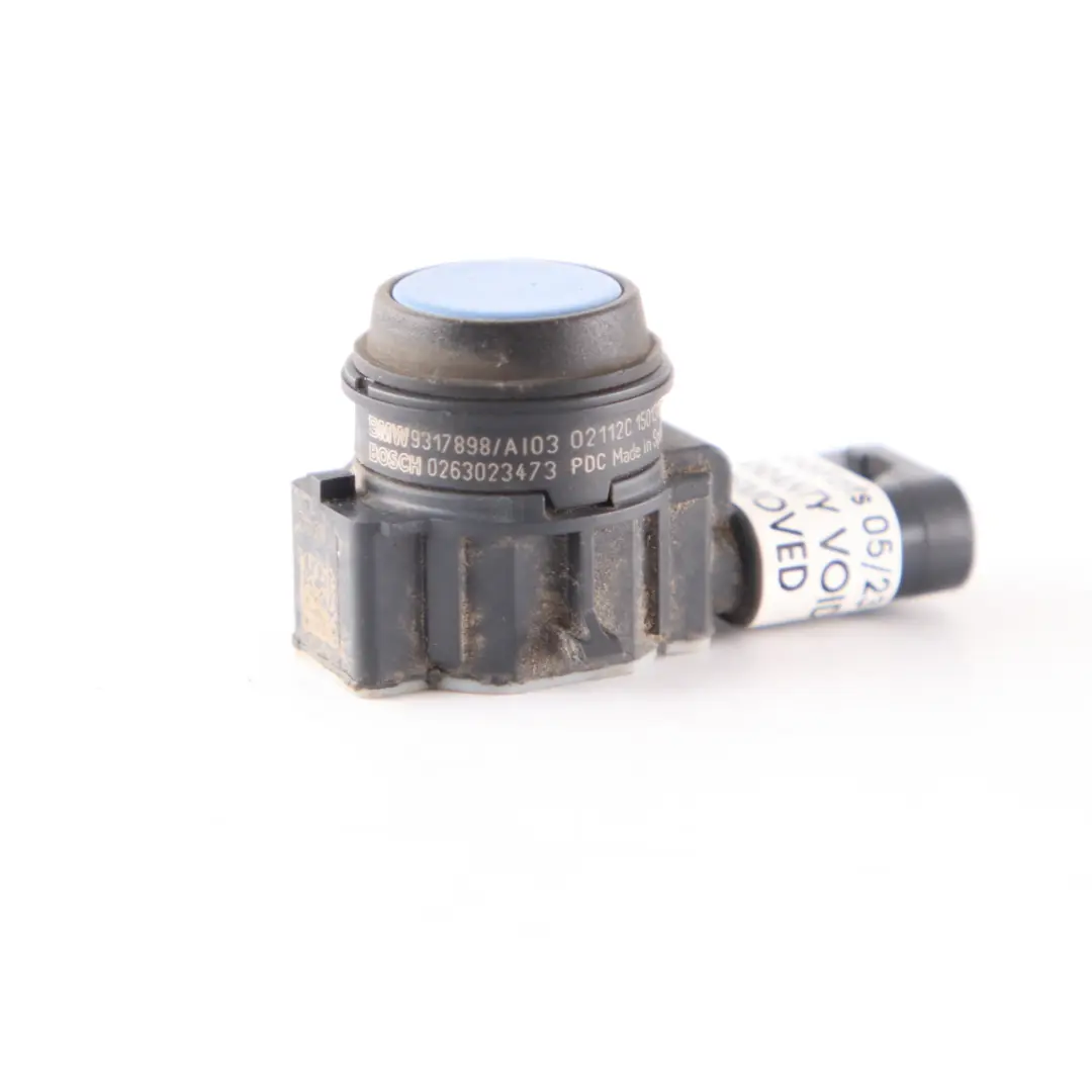 PDC Sensor BMW F20 F30 Front Rear Bumper Ultrasonic Yas Marina Blue Metallic Set to with Part number 9317898 PDC Sensor BMW F20 F30 Front Rear Bumper Ultrasonic Yas Marina Blue Metallic Set - SKU 9317898-YMB - Part number 9317898