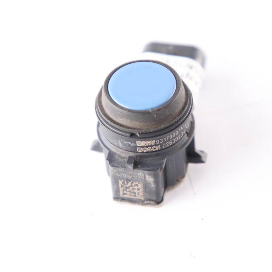 PDC Sensor BMW F20 F30 Front Rear Bumper Ultrasonic Yas Marina Blue Metallic Set to with Part number 9317898 PDC Sensor BMW F20 F30 Front Rear Bumper Ultrasonic Yas Marina Blue Metallic Set - SKU 9317898-YMB - Part number 9317898