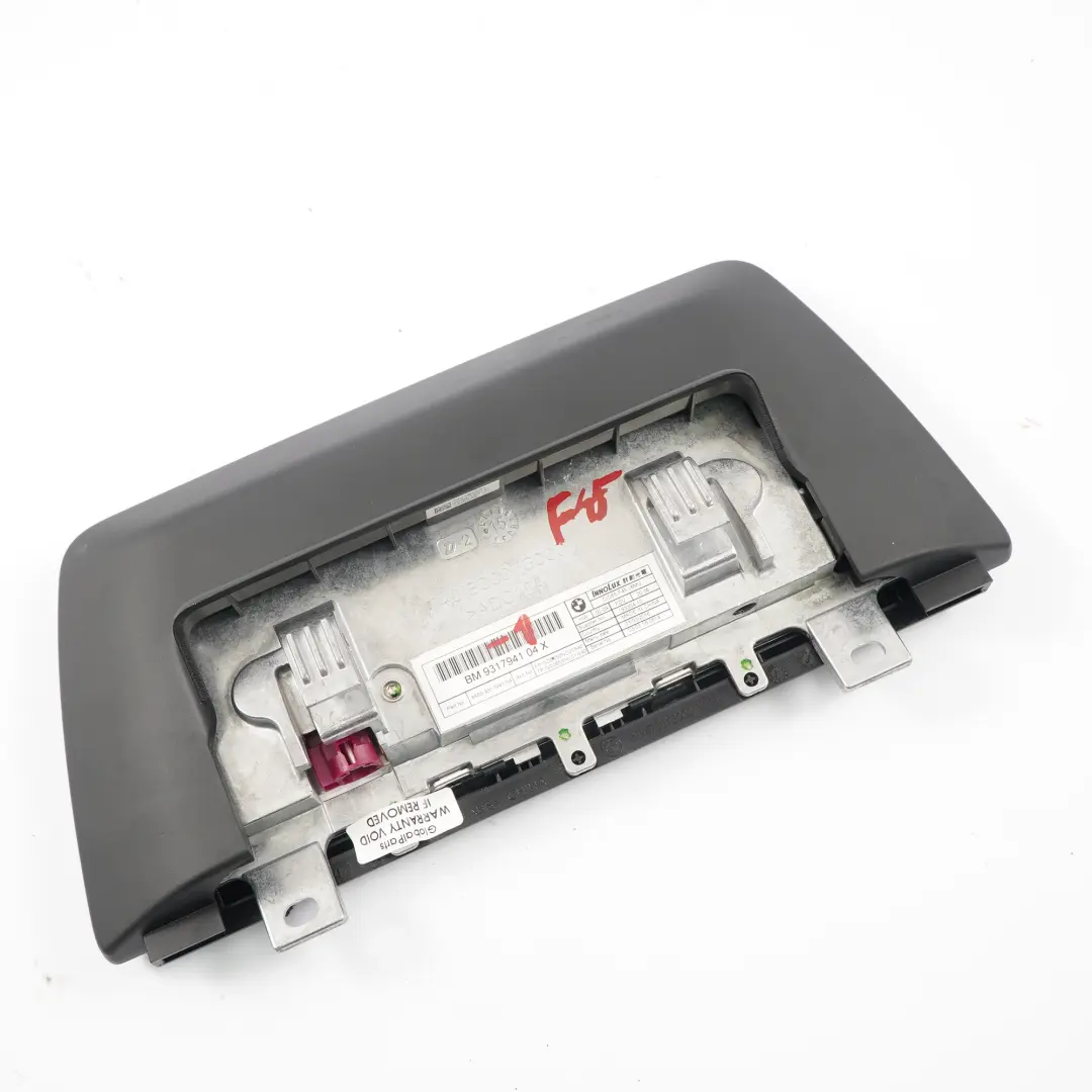  Schermo Bordo BMW F45 F46 Central Information Display Monitor 6,5" - SKU 9317941-1 - Numero di parte 9317941