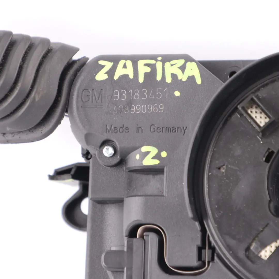 Switch Cluster Steering Column Wiper Stalk to Vauxhall Opel Zafira B with Part number 93183451 Vauxhall Opel Zafira B Switch Cluster Steering Column Wiper Stalk - SKU 93183451 - Part number 93183451