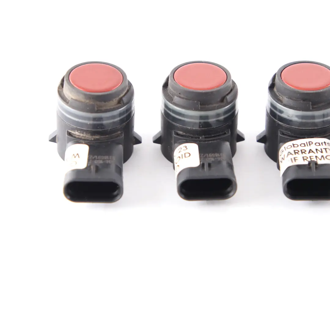 PDC Sensor Front Bumper Ultrasonic Solar Orange - B78 Set 9283200 to BMW i3 I01 with Part number 9318691 BMW i3 I01 PDC Sensor Front Bumper Ultrasonic Solar Orange - B78 Set 9283200 - SKU 9318691-SOL - Part number 9318691