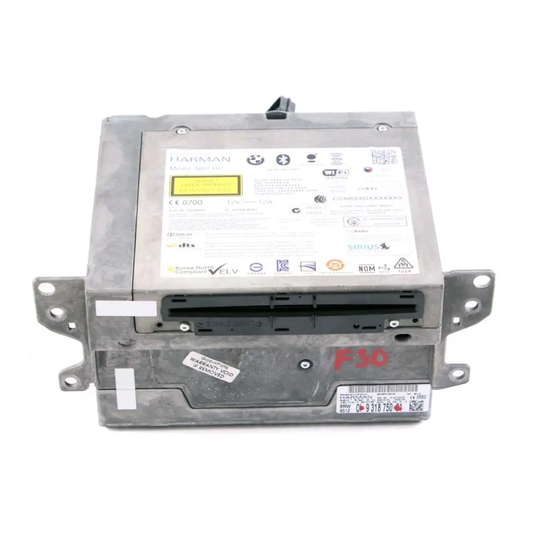 Unité De Tête BMW F10 F20 F22 F30 F32 Navigation Sat Nav DAB High - SKU 9318750 - Numéro de pièce 9318750