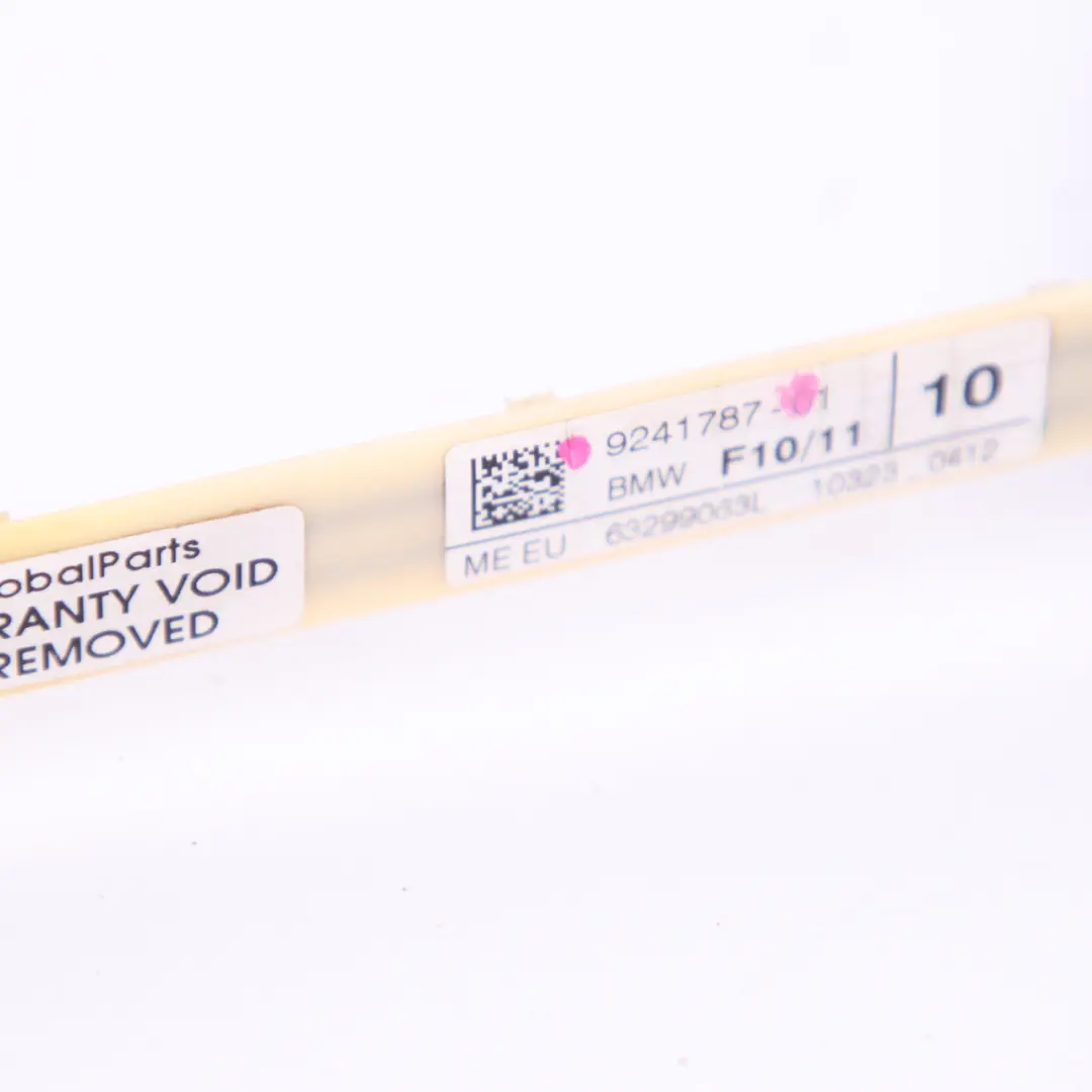 BMW F10 F11 Pedestrian Protection Sensor Cable Optical Fibre PTS - SKU 9318780 - Part number 9241787