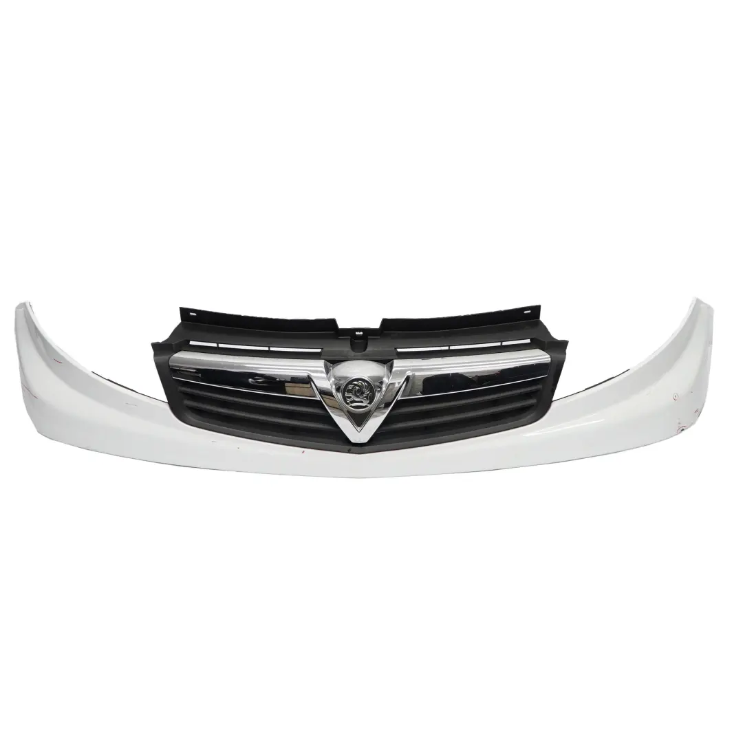 Atrapa Grill Panel Przedni Glacier White Biały - 474 do Opel Vauxhall Vivaro o numerze 93188853 Opel Vauxhall Vivaro Atrapa Grill Panel Przedni Glacier White Biały - 474 - SKU 93188853-GLW - Numer Części 93188853