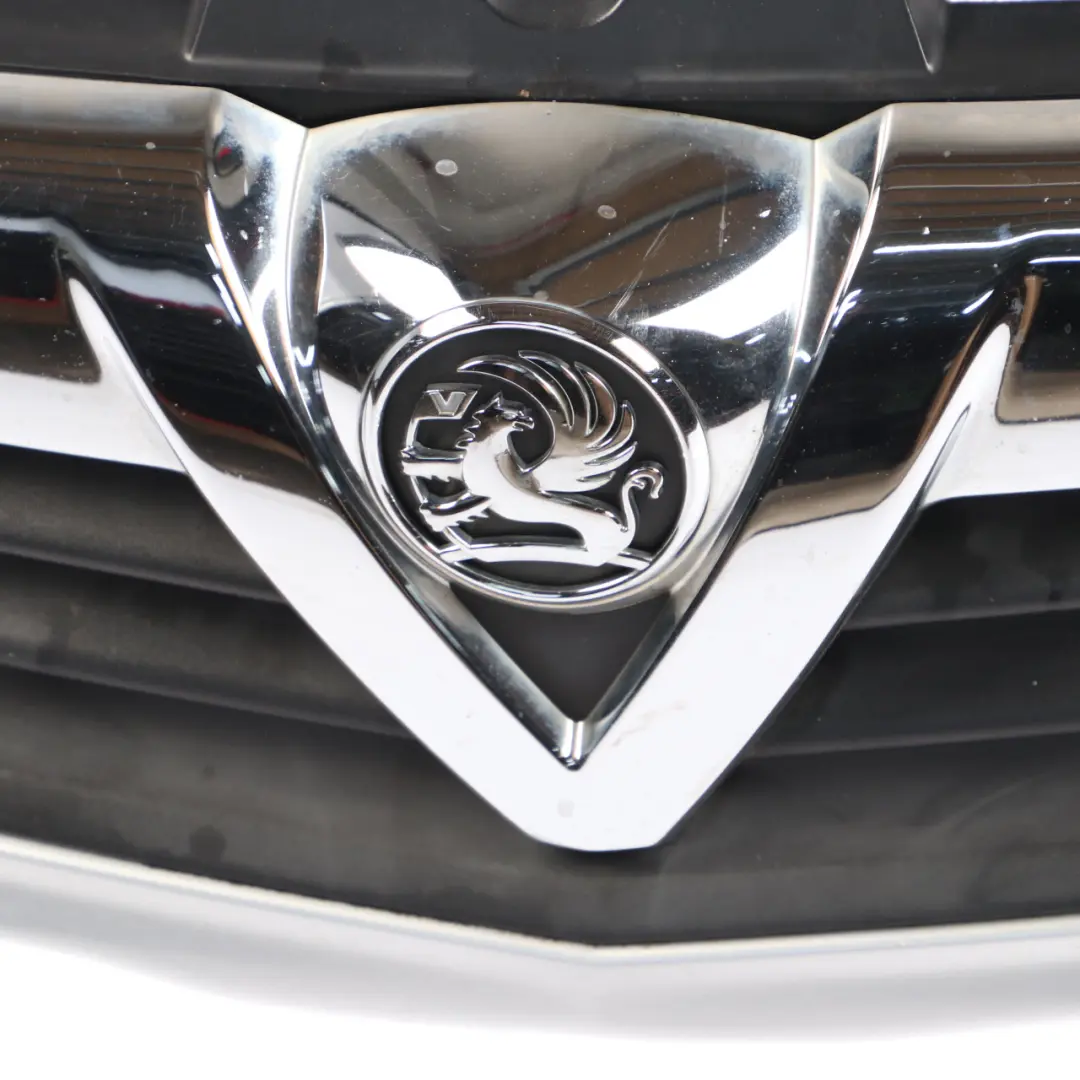 Front Grille Upper Air Trim Panel Cover Star Silver III - 82U to Vauxhall Vivaro A with Part number 93188853 Vauxhall Vivaro A Front Grille Upper Air Trim Panel Cover Star Silver III - 82U - SKU 93188853-SSI - Part number 93188853
