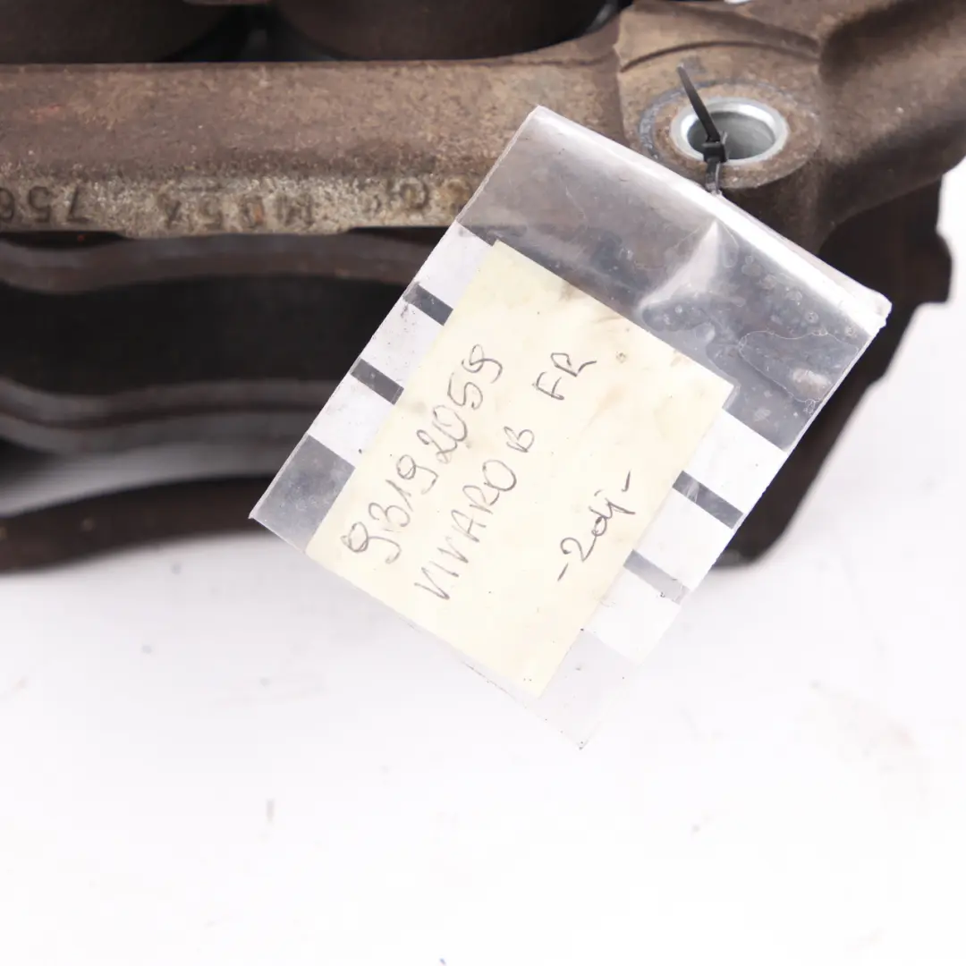 Brake Caliper Vauxhall Vivaro B Renault Trafic 3 Front Right O/S Brake to with Part number 93192059 Brake Caliper Vauxhall Vivaro B Renault Trafic 3 Front Right O/S Brake - SKU 93192059 - Part number 93192059