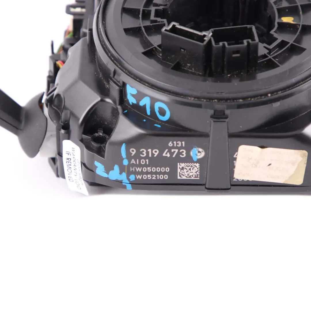 Steering Cluster BMW F10 Switch Column Wiper Stalk Control Unit Module to with Part number 9319473 Steering Cluster BMW F10 Switch Column Wiper Stalk Control Unit Module - SKU 9319473 - Part number 9319473