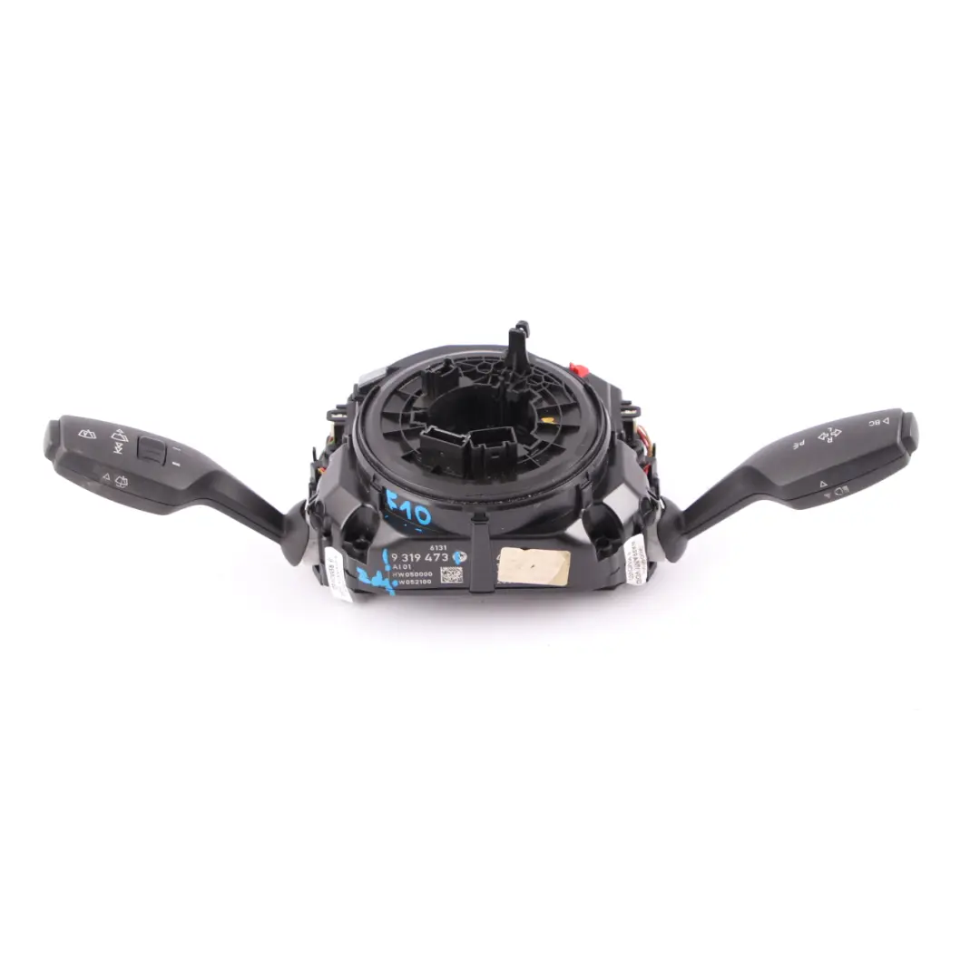 Steering Cluster BMW F10 Switch Column Wiper Stalk Control Unit Module to with Part number 9319473 Steering Cluster BMW F10 Switch Column Wiper Stalk Control Unit Module - SKU 9319473 - Part number 9319473