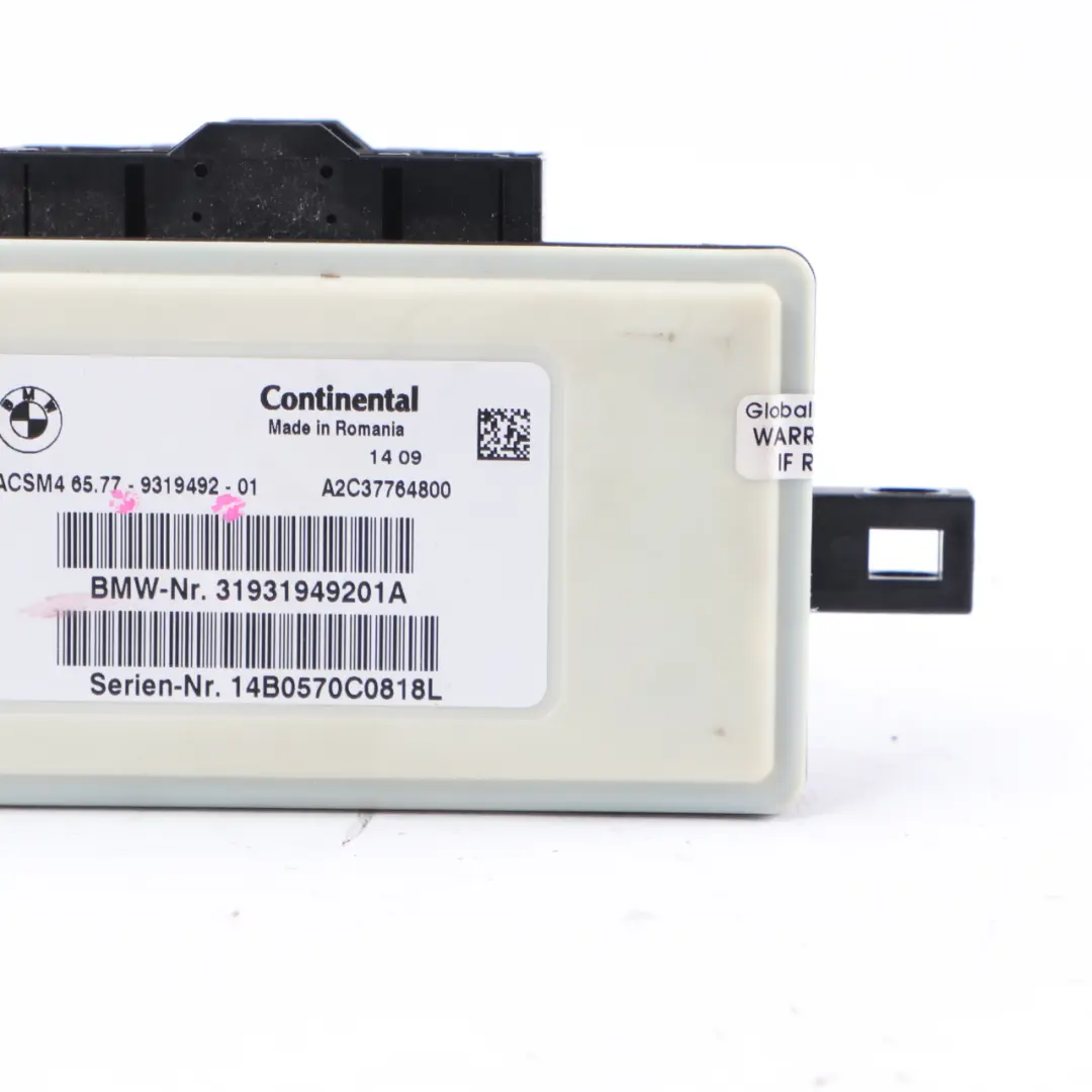  Luft Modul BMW X3 F25 F10 F11 F12 F13 ECU Steuer Gerät ECU Einheit - SKU 9319492 - Teilenummer 9319492