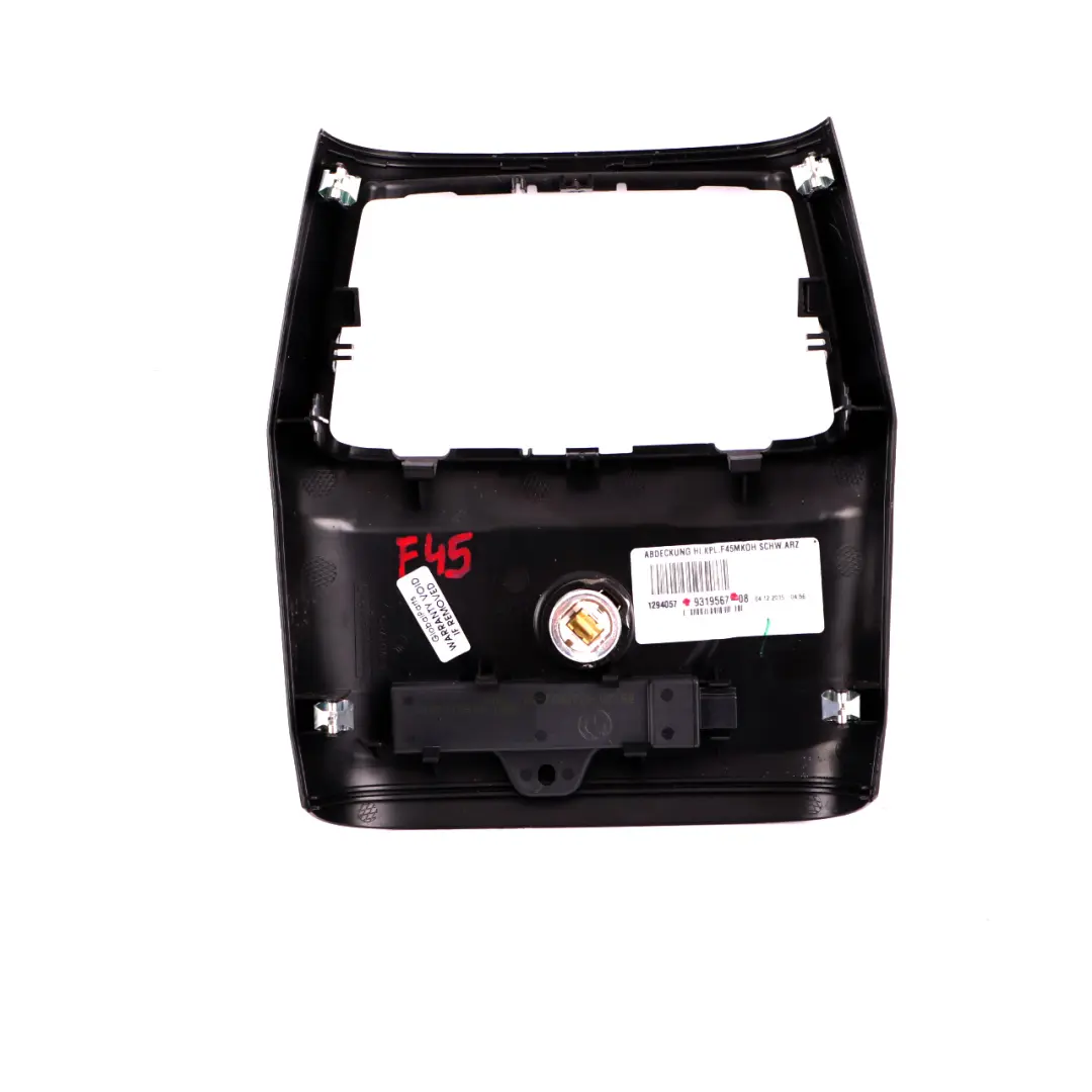 Abdeckung Blende Mittelkonsole Hinten für BMW 2 F45 F46 Active Gran Tourer mit Teilenummer 9319567 BMW 2 F45 F46 Active Gran Tourer Abdeckung Blende Mittelkonsole Hinten - SKU 9319567 - Teilenummer 9319567