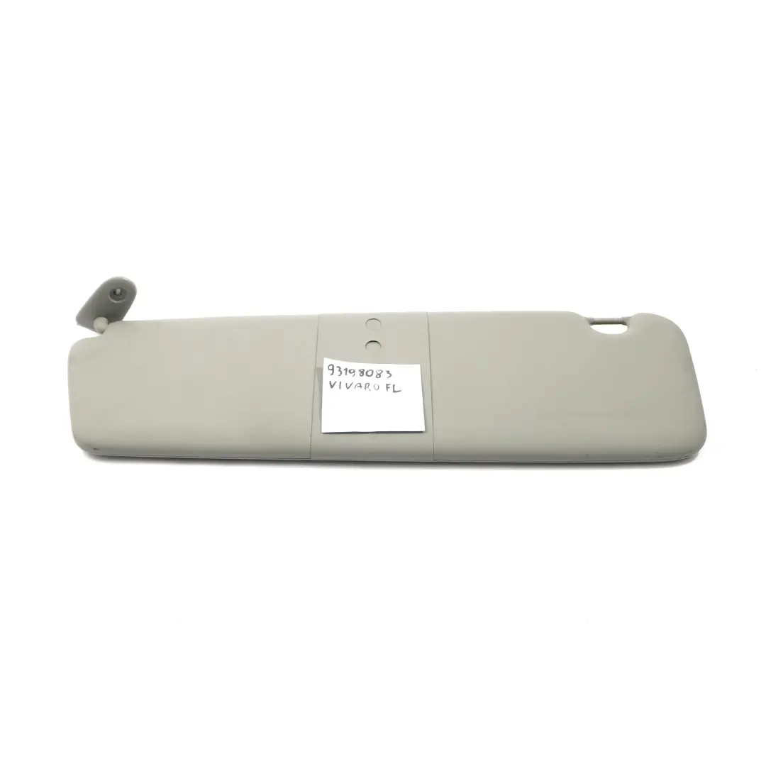  Parasol Renault Trafic 2 Opel Vivaro A Tapa Panel Izquierdo Gris - SKU 93198083 - Número de pieza 93198083