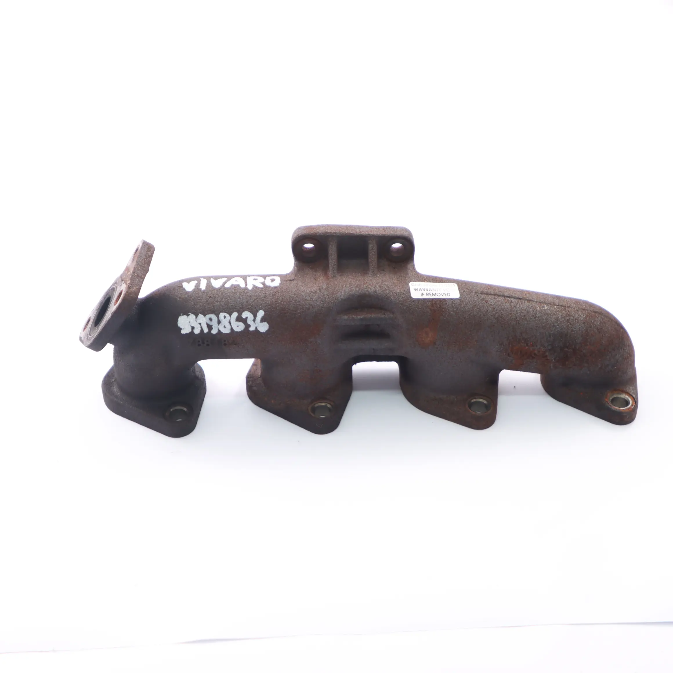 Opel Vivaro A Motor Abgaskrümmer 2.0 CDTi Diesel 93198636