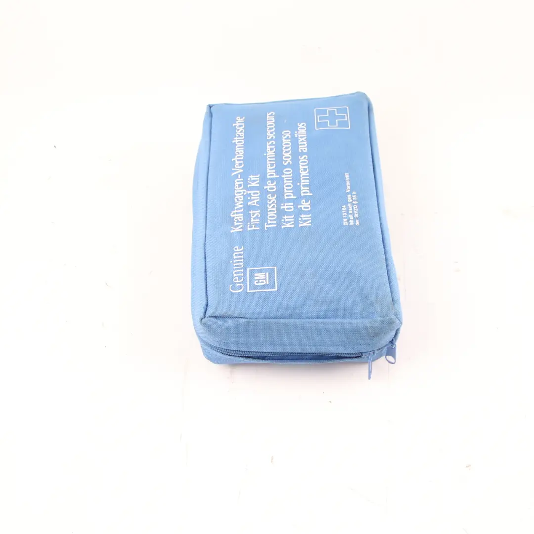 General Motors First Aid Kit Emergency Medical Pouch Set Opel Vauxhall to with Part number 93199417 General Motors First Aid Kit Emergency Medical Pouch Set Opel Vauxhall - SKU 93199417 - Part number 93199417