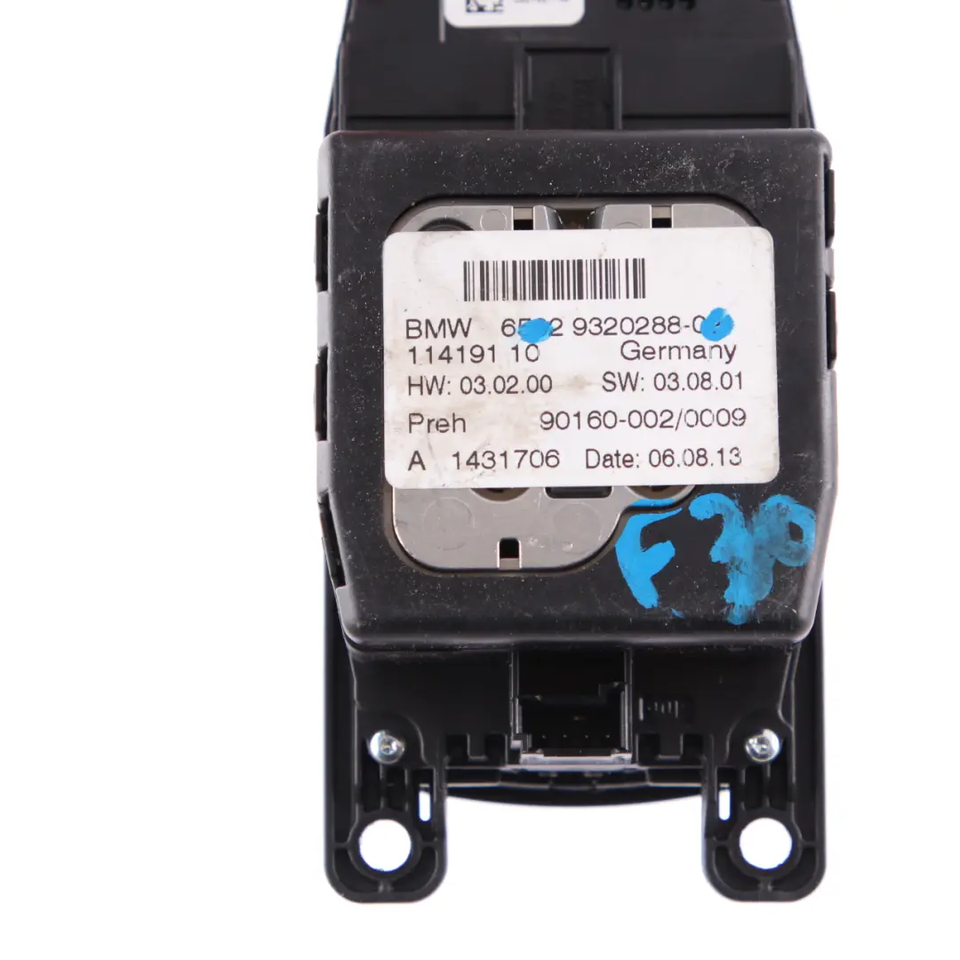  iDrive Controller BMW F10 F11 LCI F20 F30 Module de l'Unité de Contrôle - SKU 9320288 - Numéro de pièce 9320288