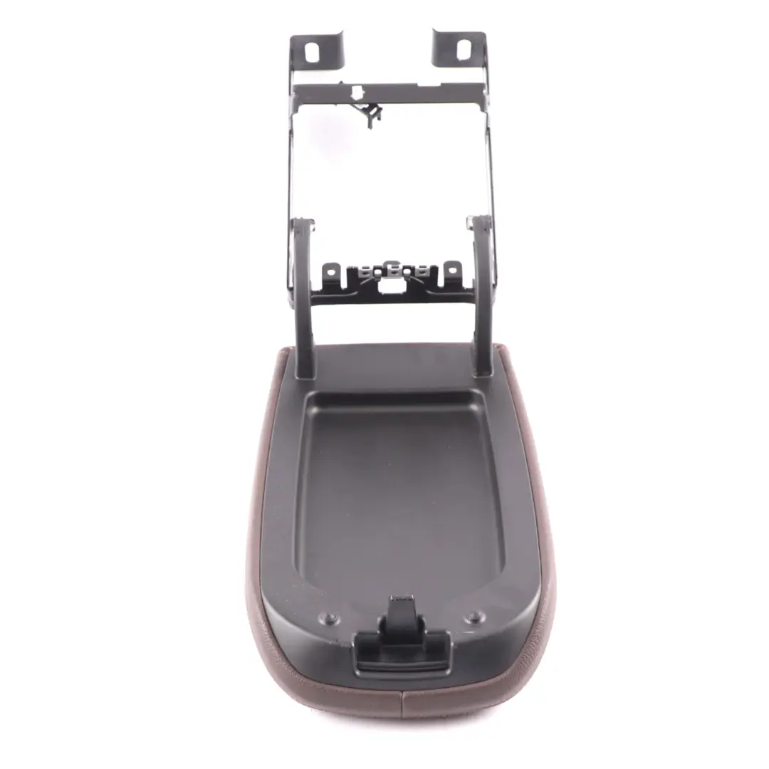 Front Armrest BMW X3 F25 X4 F26 Centre Console Arm Rest Leather Nevada Mokka to with Part number 9321035 Front Armrest BMW X3 F25 X4 F26 Centre Console Arm Rest Leather Nevada Mokka - SKU 9321035 - Part number 9321035