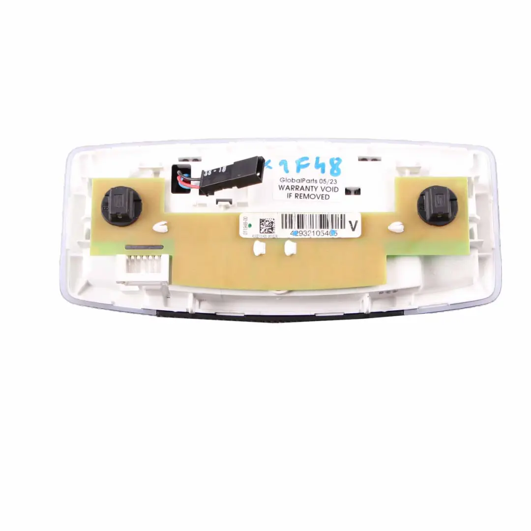Roof Light BMW X1 F48 X2 F39 F45 Front Reading Lamp Panel Interior to with Part number 9321054 Roof Light BMW X1 F48 X2 F39 F45 Front Reading Lamp Panel Interior - SKU 9321054 - Part number 9321054