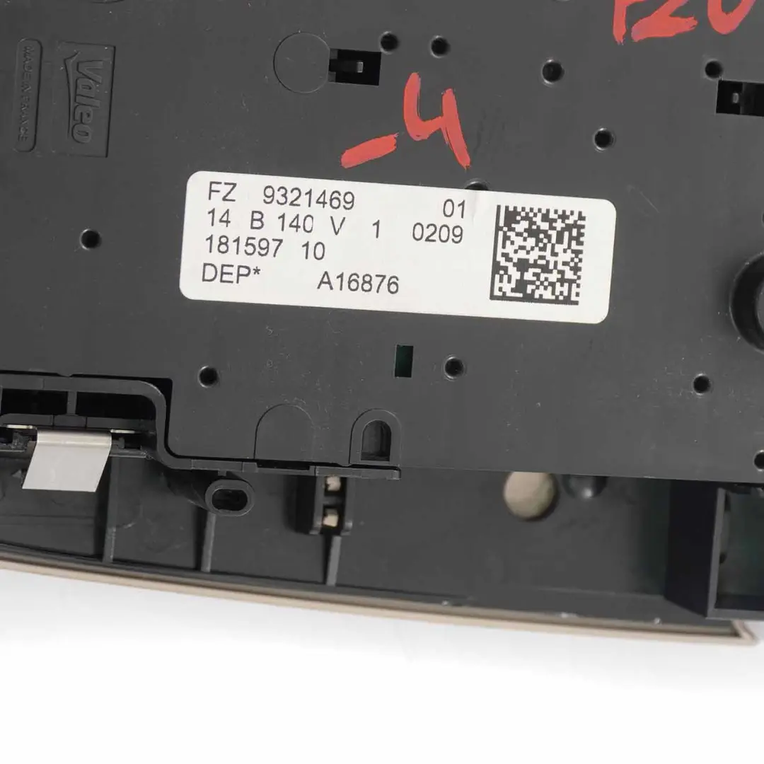 Feu de toit BMW F20 F21 F30 F31 Panneau commande l'unité pavillon Beige pour à propos du numéro de pièce 9321469 Feu de toit BMW F20 F21 F30 F31 Panneau commande l'unité pavillon Beige - SKU 9321469-4 - Numéro de pièce 9321469