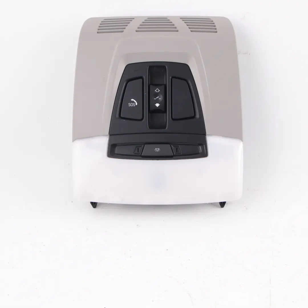 Roof Light Switch Control Unit Headliner Module Grey to BMW F20 F21 F30 F32 with Part number 9321472 BMW F20 F21 F30 F32 Roof Light Switch Control Unit Headliner Module Grey - SKU 9321472 - Part number 9321472