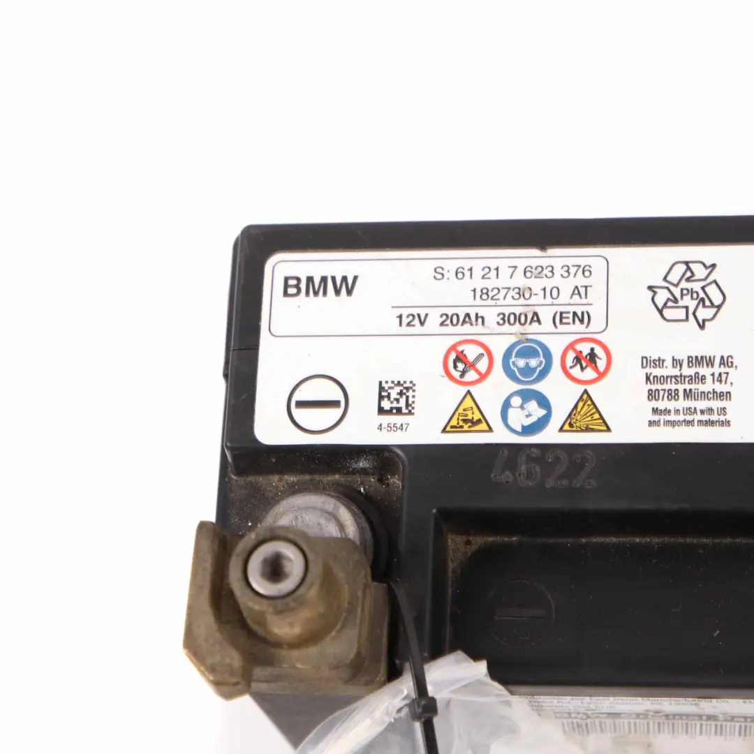 BMW AGM-Battery i3 I01 Hybrid Electric 60Ah 94Ah 120Ah Original 20Ah - SKU 9321815 - Part number 9321815
