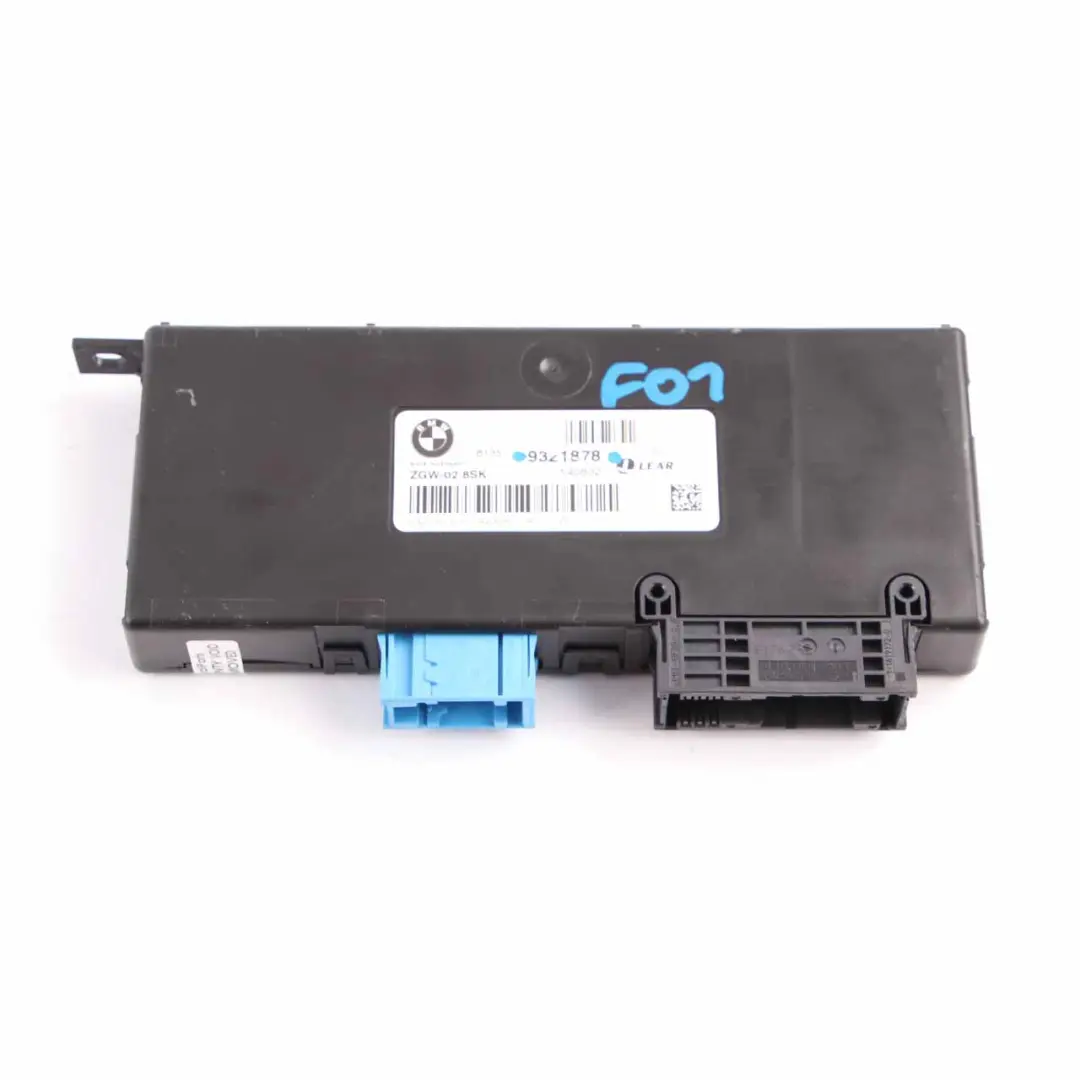 Body Control Module BMW F01 F07 LCI F10 F11 Gateway ECU ZGW-02 8SK to with Part number 9321878 Body Control Module BMW F01 F07 LCI F10 F11 Gateway ECU ZGW-02 8SK - SKU 9321878 - Part number 9321878