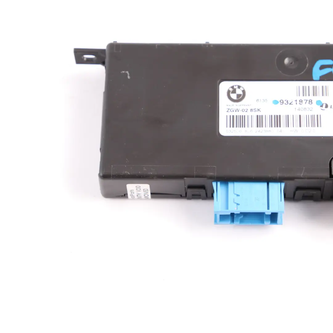  Body Control Module BMW F01 F07 LCI F10 F11 Gateway ECU ZGW-02 8SK - SKU 9321878 - Part number 9321878