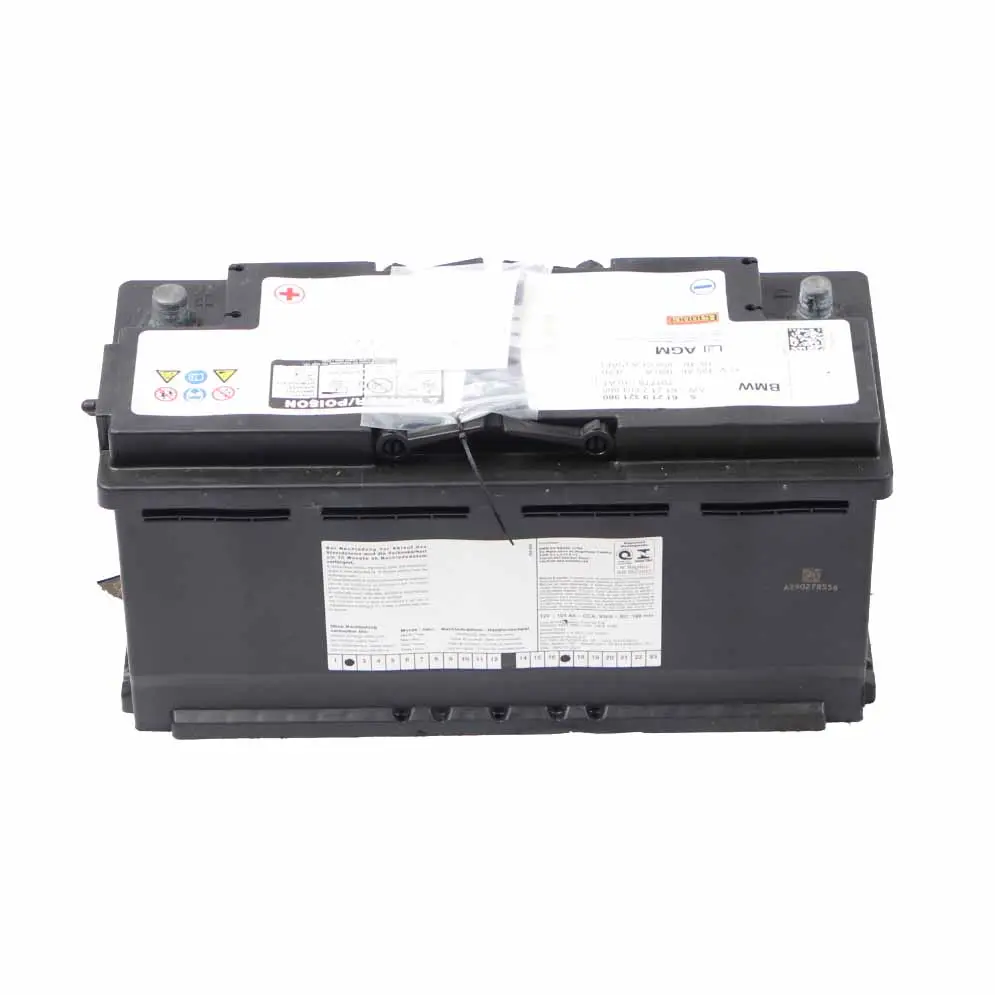 BMW Banner AGM 12V Accumulator Battery 105Ah 950A 7604808 - SKU 9321980 - Part number 9321980