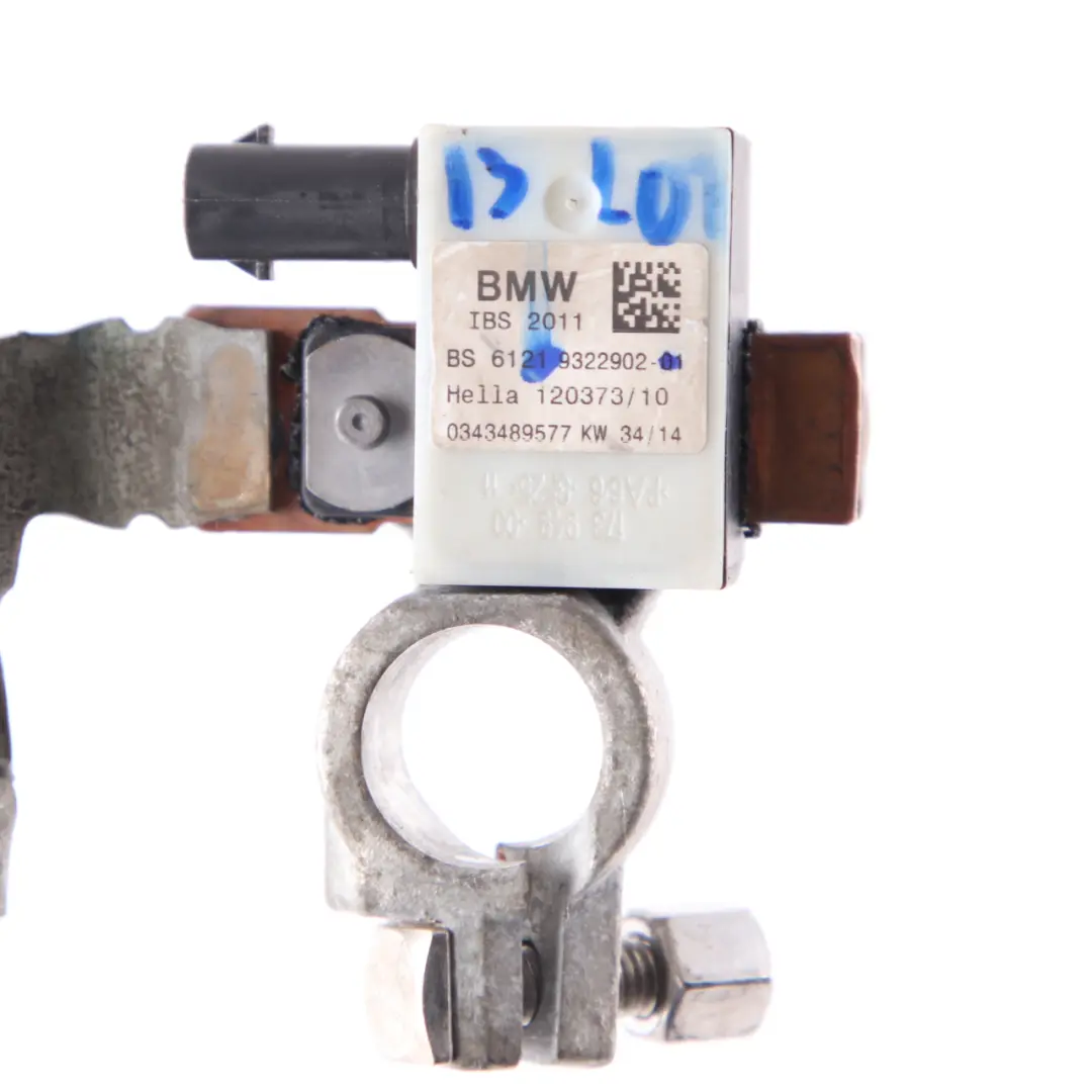 Battery Lead BMW i3 I01 60Ah Negative IBS Battery Lead Cable Wiring to with Part number 9322902 Battery Lead BMW i3 I01 60Ah Negative IBS Battery Lead Cable Wiring - SKU 9322902 - Part number 9322902