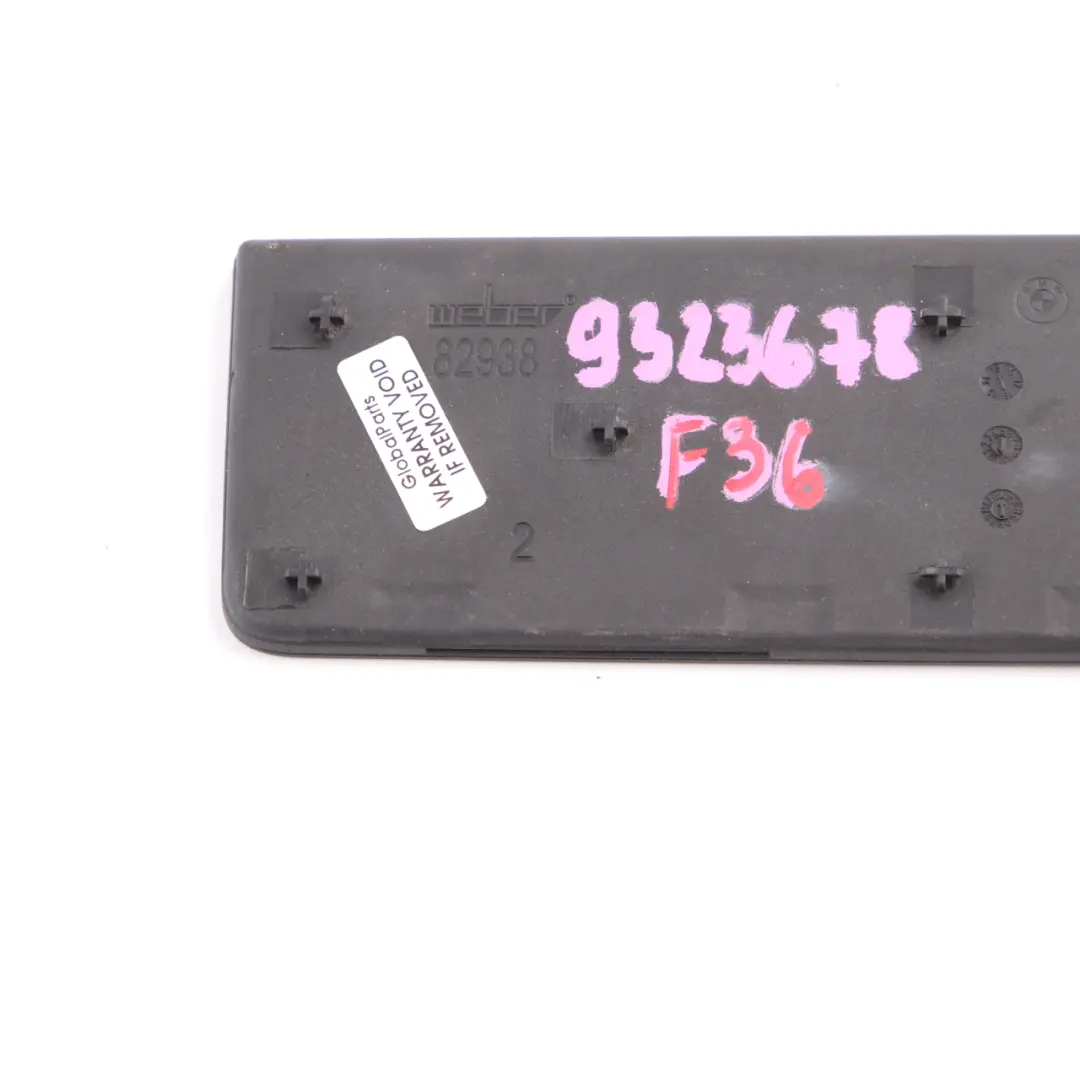 Insert Frontkonsole Gummimatte Ablagefach Panel für BMW F30 F31 LCI F32 mit Teilenummer 9323678 BMW F30 F31 LCI F32 Insert Frontkonsole Gummimatte Ablagefach Panel - SKU 9323678 - Teilenummer 9323678