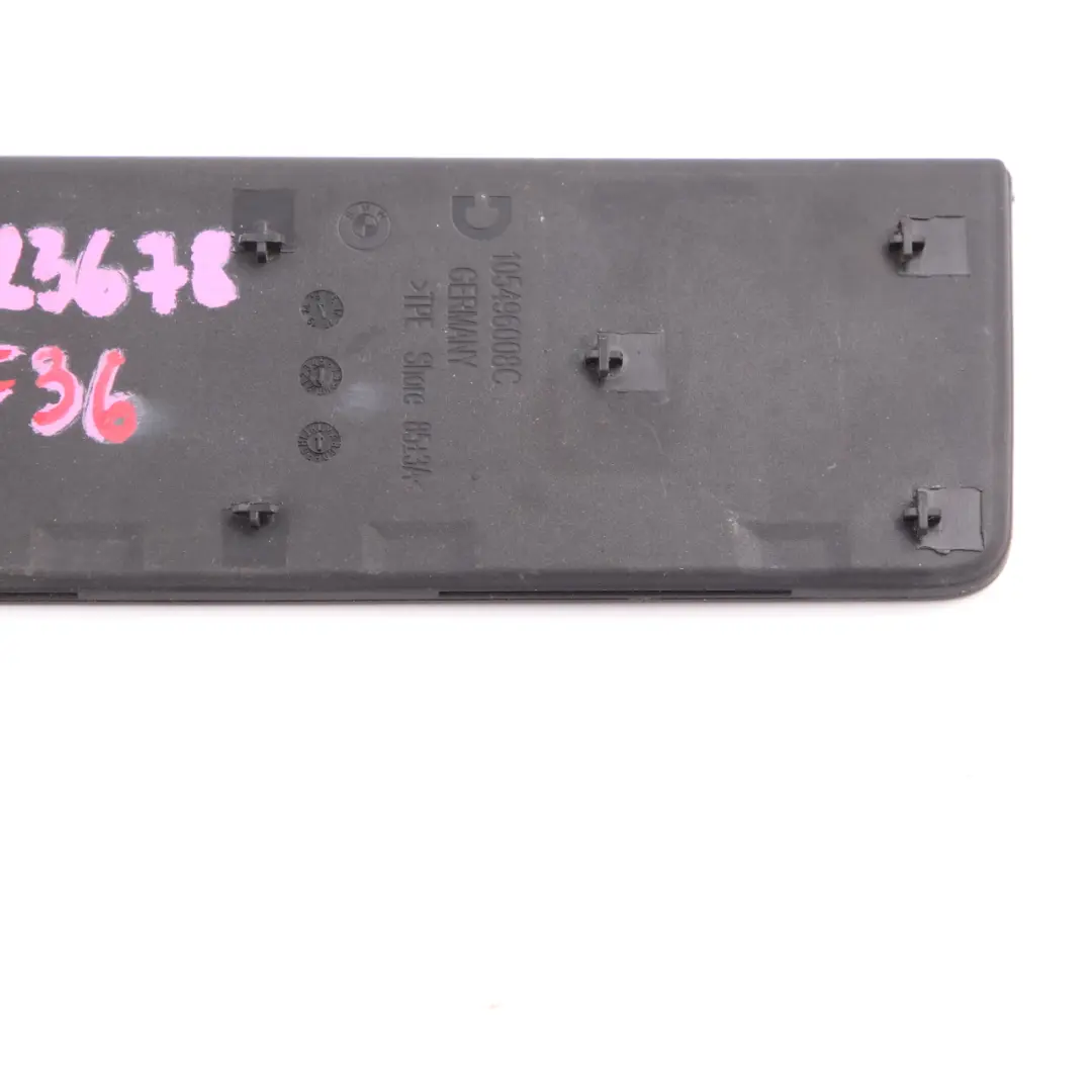 Inserción Consola Delantera Estera Bandeja Panel para BMW F30 F31 LCI F32 con número de pieza 9323678 BMW F30 F31 LCI F32 Inserción Consola Delantera Estera Bandeja Panel - SKU 9323678 - Número de pieza 9323678