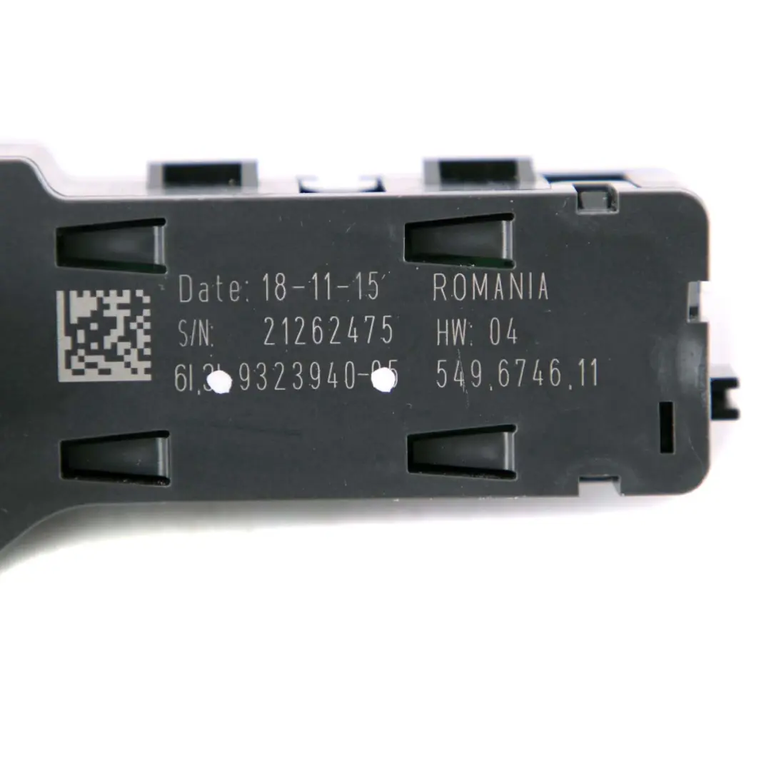 BMW F45 F46 ESP Commutateur Console Centrale Tableau Bord Mode Conduite - SKU 9323940 - Numéro de pièce 9323940