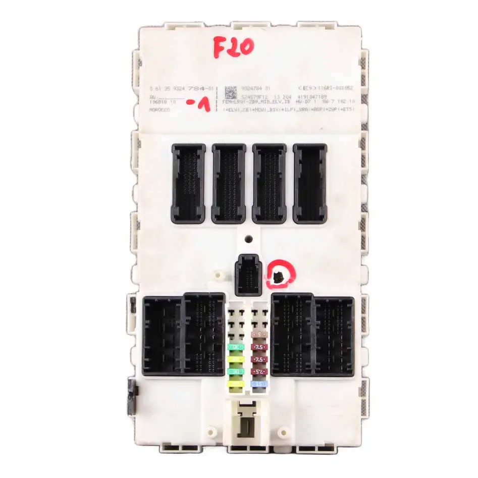 Módulo Unidad Control FEM para BMW F20 F21 F22 F30 F31 F32 F36 con número de pieza 9324784 BMW F20 F21 F22 F30 F31 F32 F36 Módulo Unidad Control FEM - SKU 9324784-1 - Número de pieza 9324784