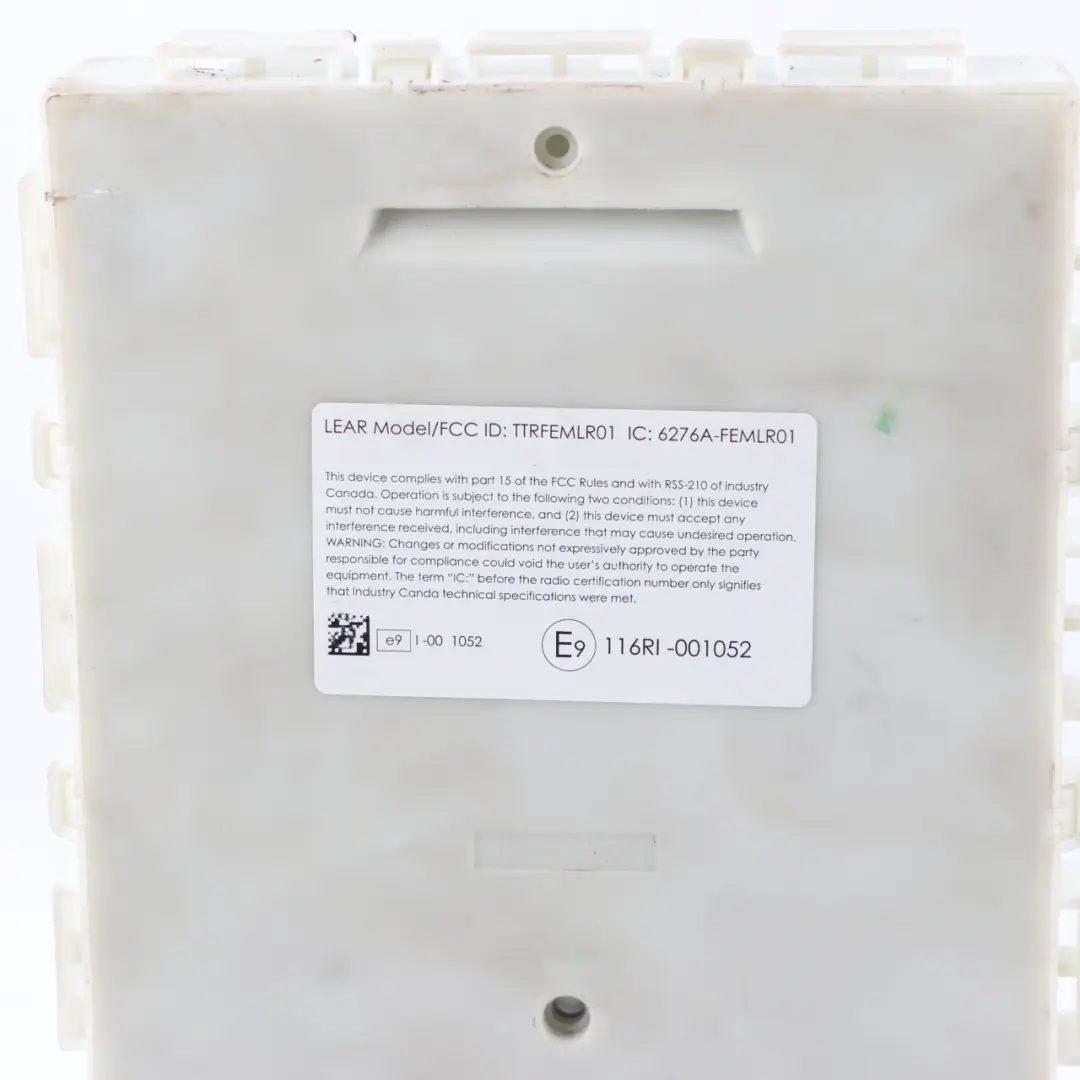 Karosserie Steuer Gerät FEM ECU LR01 für BMW F20 F21 F22 F30 F31 F32 mit Teilenummer 9325656 BMW F20 F21 F22 F30 F31 F32 Karosserie Steuer Gerät FEM ECU LR01 - SKU 9325656 - Teilenummer 9325656