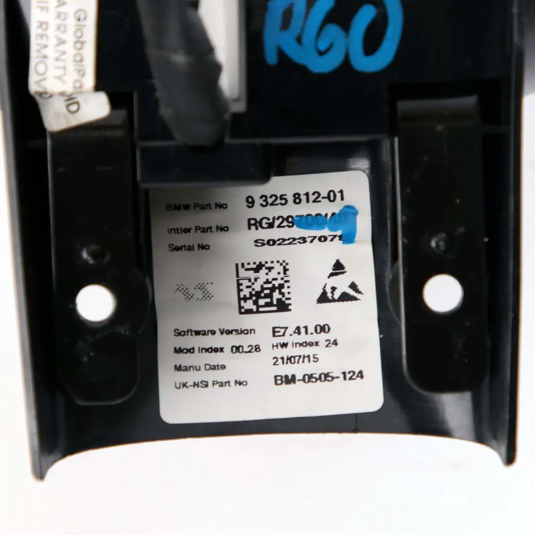 Compte Tours Mini Cooper R55 LCI R60 Dark Gauge Revolution Counter pour à propos du numéro de pièce 9325812 Compte Tours Mini Cooper R55 LCI R60 Dark Gauge Revolution Counter - SKU 9325812-1 - Numéro de pièce 9325812