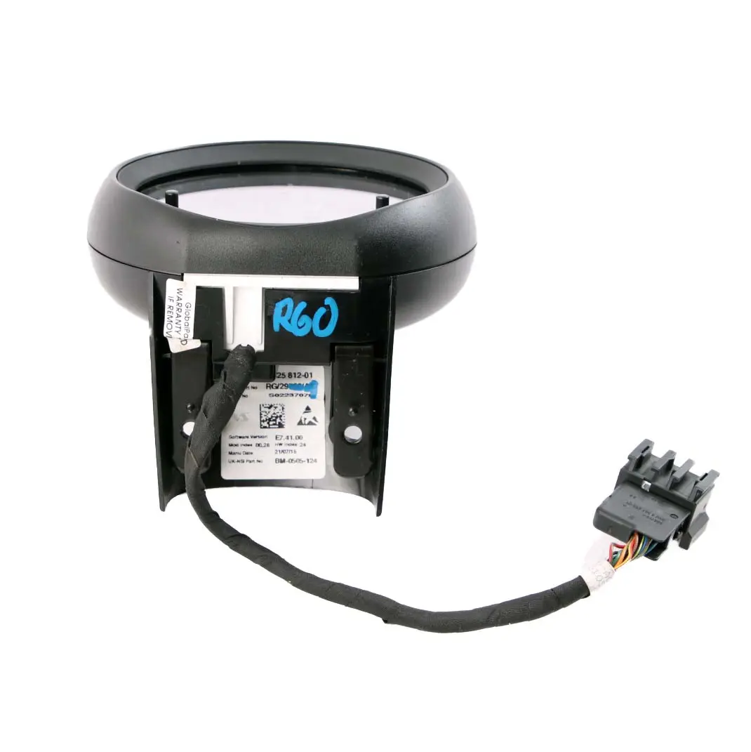  Compte Tours Mini Cooper R55 LCI R60 Dark Gauge Revolution Counter - SKU 9325812-1 - Numéro de pièce 9325812