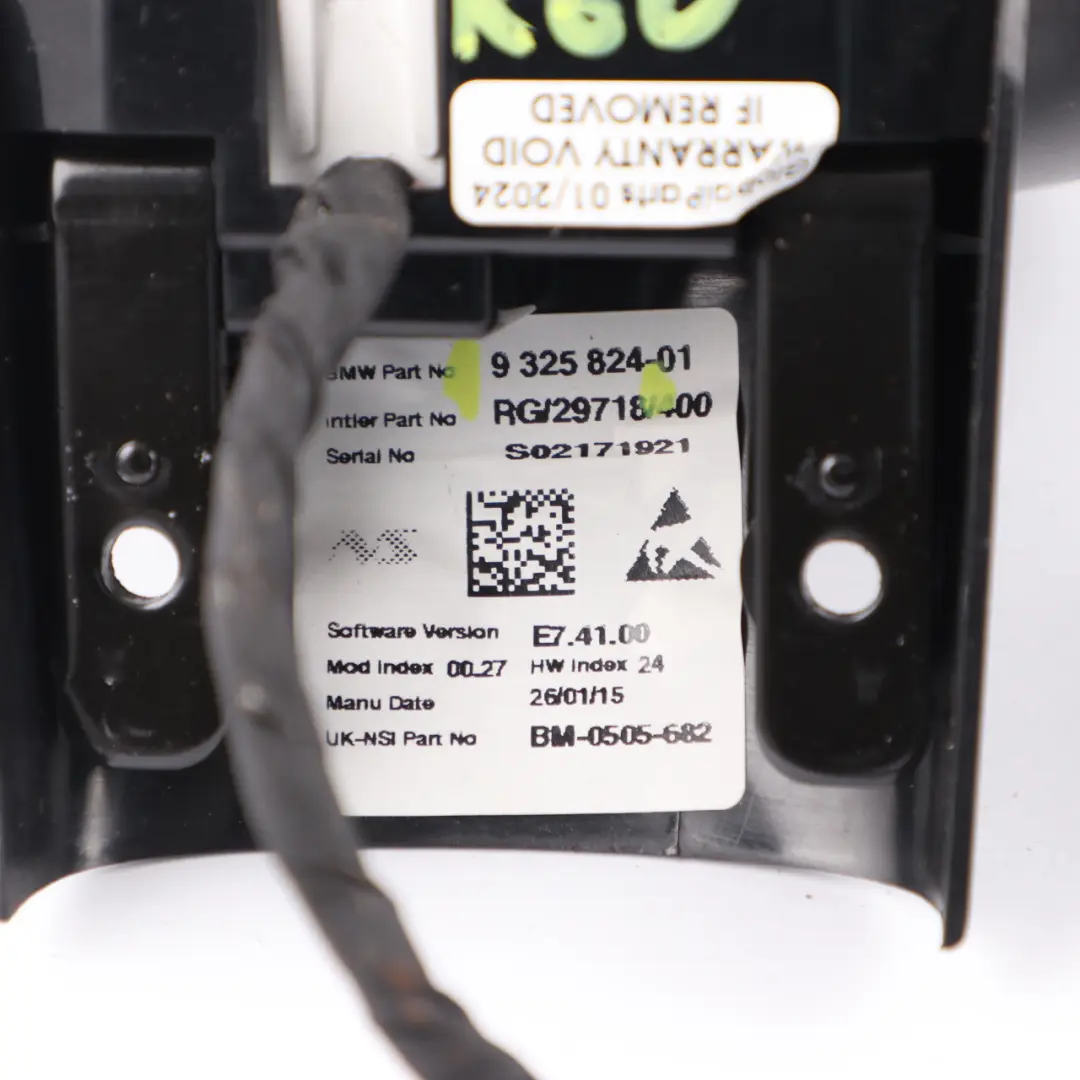 Mini Clubman R55 LCI Countryman R60 Tacometro Cuentarrevoluciones - SKU 9325824 - Número de pieza 9325824