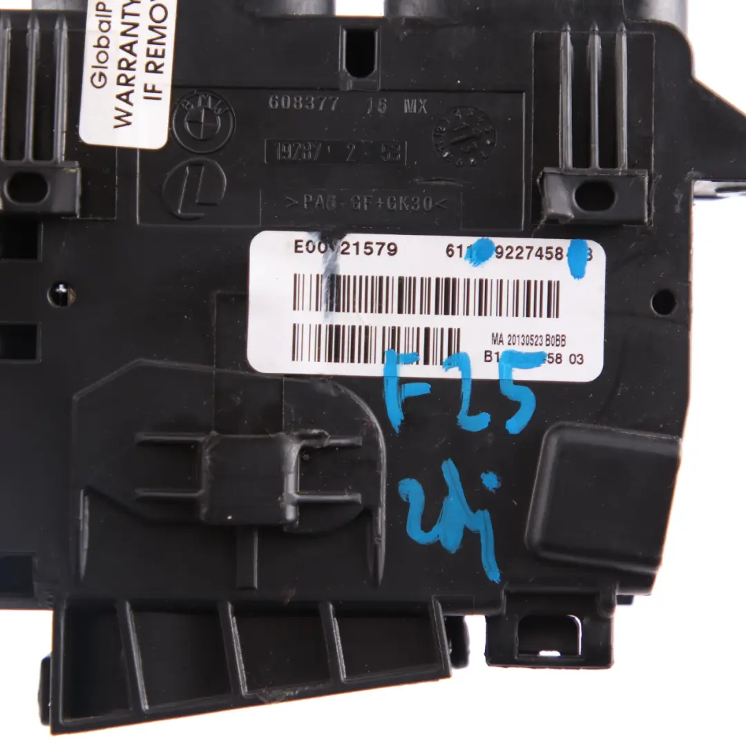 BMW X3 F25 B+ Caja Distribución Energía Batería Control Delantera Punto 9227458 - SKU 9326204 - Número de pieza 9326204