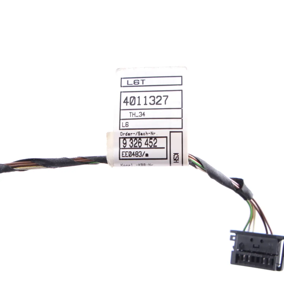  Tür Kabelbaum BMW F34 Hinten Links Rechts Tür Kabelbaum - SKU 9326452 - Teilenummer 9326452