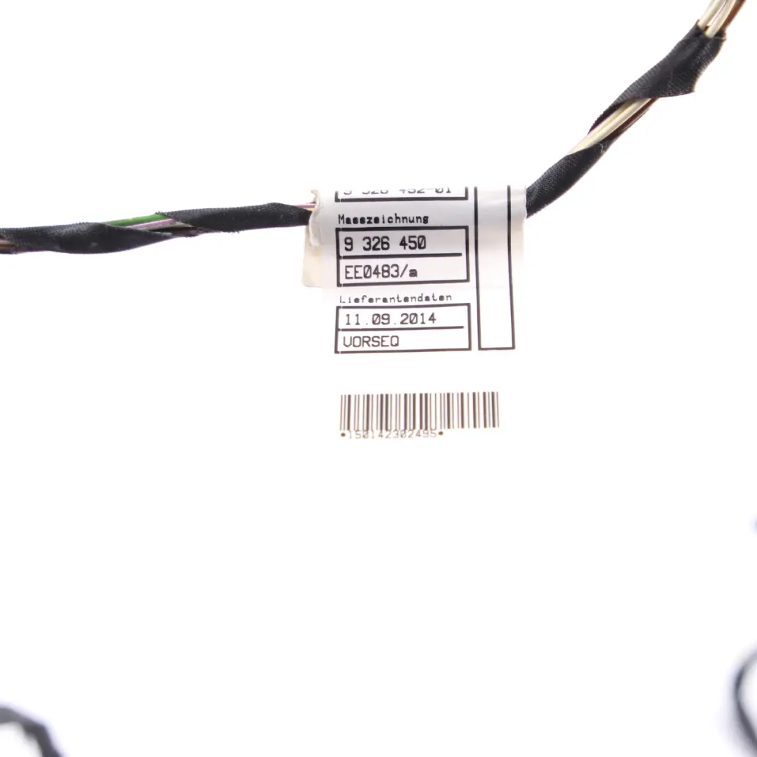  Cablaggio porta BMW F34 Porta posteriore sinistra destra Telaio - SKU 9326452 - Numero di parte 9326452
