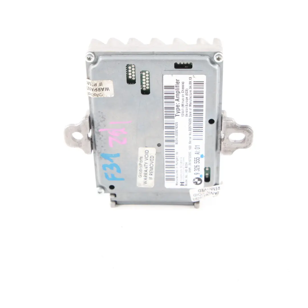 Audio Amplifier BMW F20 F21 F22 Harman/Kardon Active Sound Design System to with Part number 9326555 Audio Amplifier BMW F20 F21 F22 Harman/Kardon Active Sound Design System - SKU 9326555 - Part number 9326555