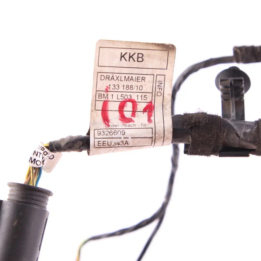  PDC Wiring BMW i3 I01 Front Bumper Parking Sensors Loom Cable Harness - SKU 9326609 - Part number 9326609
