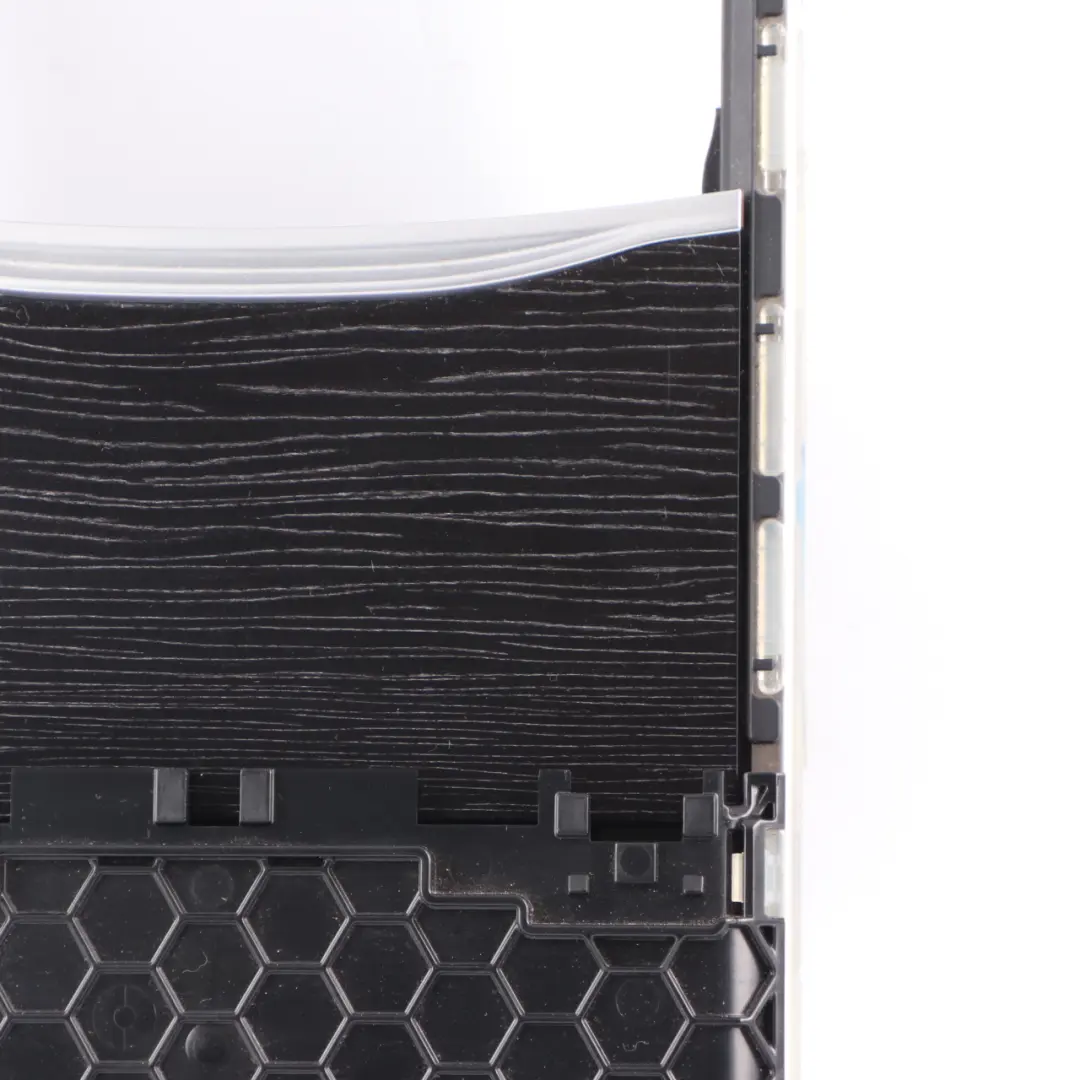 Centre Console Cup Holder Storage Housing Cover Fine Wood Black to BMW G11 with Part number 9327501 BMW G11 Centre Console Cup Holder Storage Housing Cover Fine Wood Black - SKU 9327501 - Part number 9327501