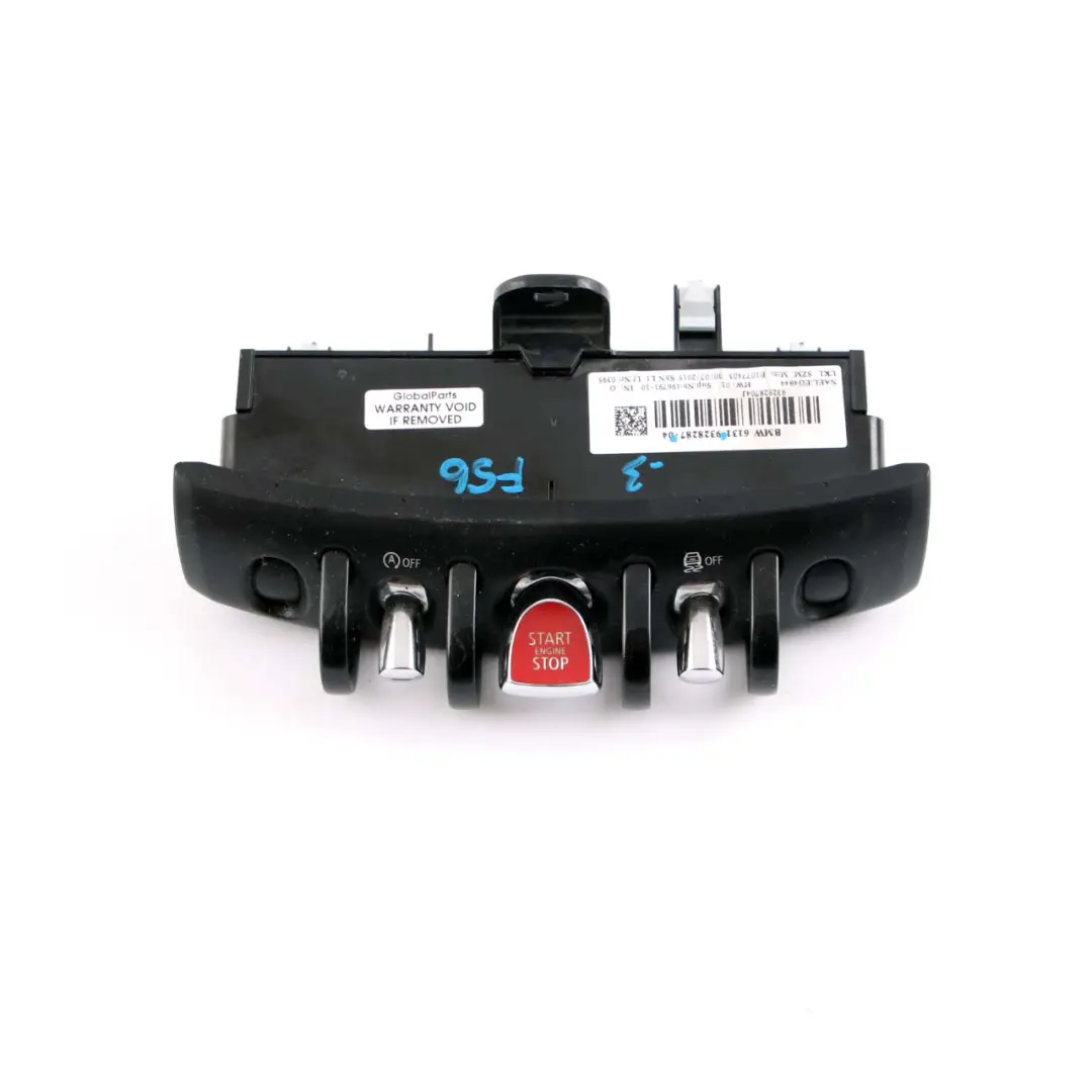 Steuergerät Konsole Zündung Start/Stop Schalter für Mini Cooper F55 F56 F57 mit Teilenummer 9328287 Mini Cooper F55 F56 F57 Steuergerät Konsole Zündung Start/Stop Schalter - SKU 9328287-3 - Teilenummer 9328287