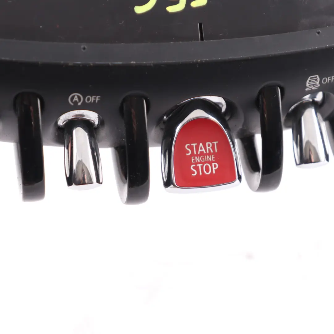 Switch Unit Centre Console Start Stop Button Panel to Mini F55 F56 F57 with Part number 9328288 Mini F55 F56 F57 Switch Unit Centre Console Start Stop Button Panel - SKU 9328288 - Part number 9328288