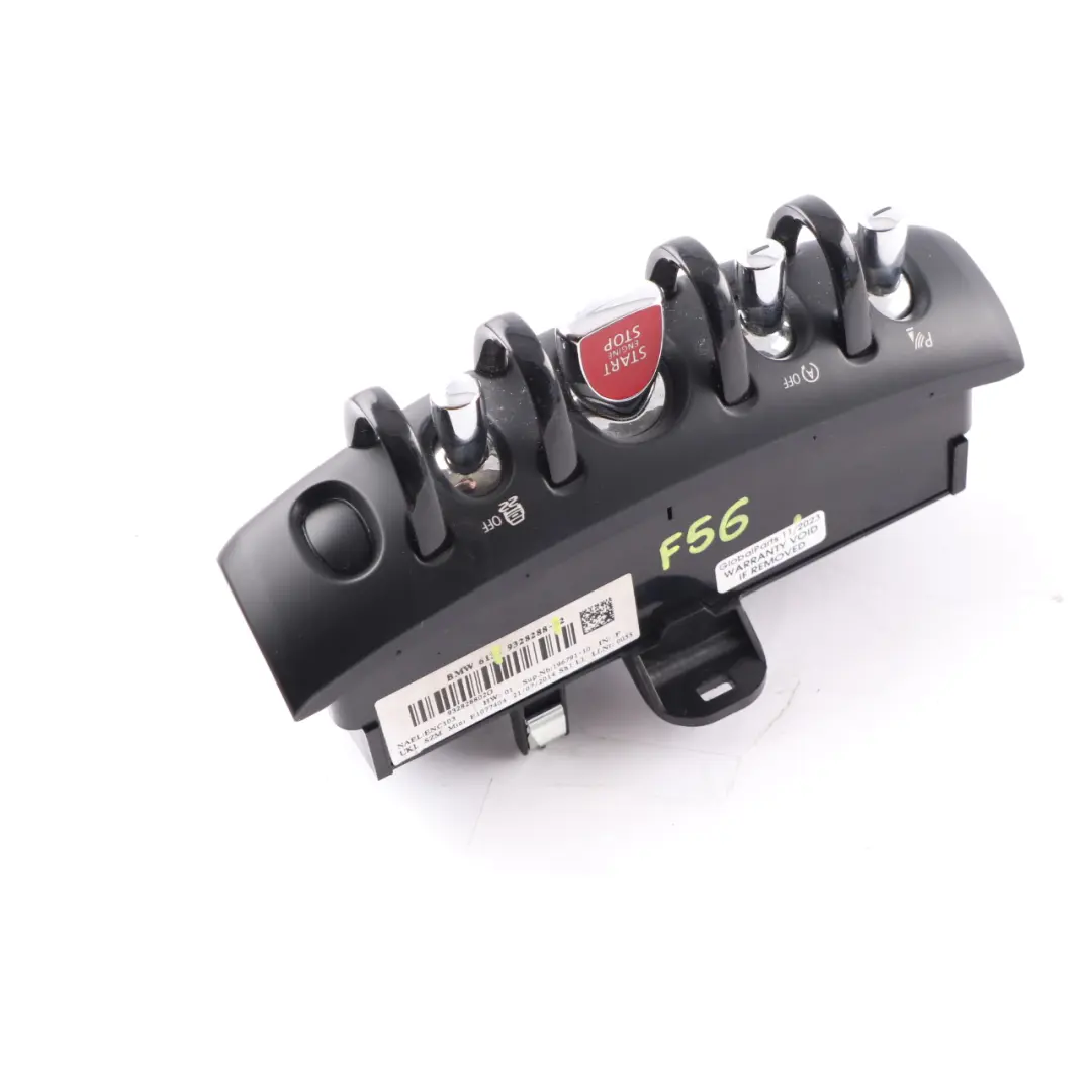 Unità interruttore Pulsante Start Stop Pannello per Mini F55 F56 F57 con numero di parte 9328288 Mini F55 F56 F57 Unità interruttore Pulsante Start Stop Pannello - SKU 9328288 - Numero di parte 9328288
