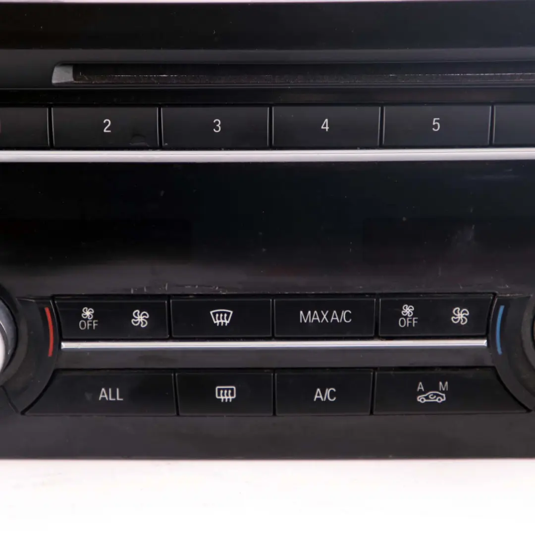 BMW 7 F01 F02 Radio Air Conditioning A/C Switch Control Unit Panel 9290732 - SKU 9328413 - Part number 9328413
