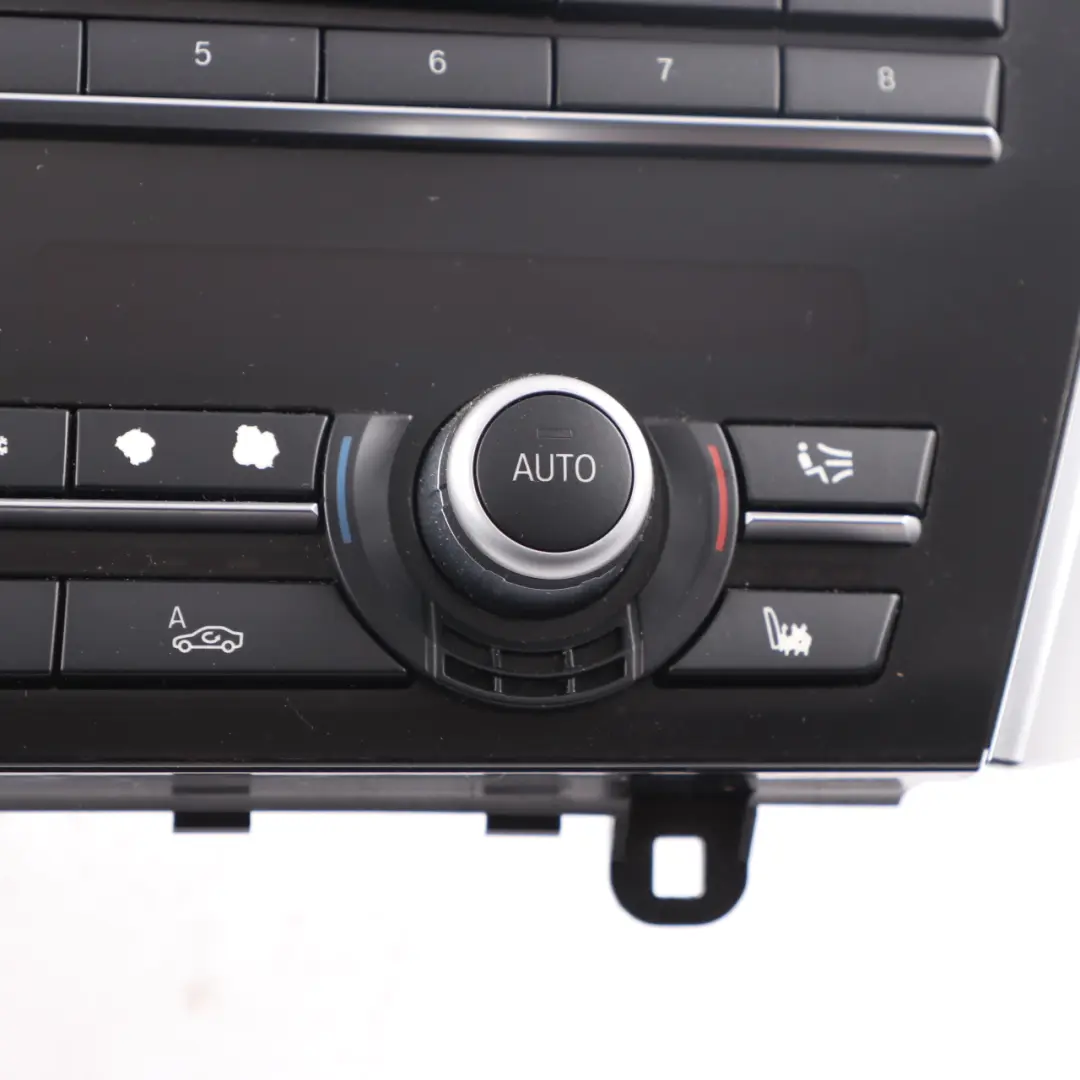 A/C Climate Control Panel Radio Air Conditioning Switch Unit 9229780 to BMW F07 GT with Part number 9328419 BMW F07 GT A/C Climate Control Panel Radio Air Conditioning Switch Unit 9229780 - SKU 9328419-1 - Part number 9328419