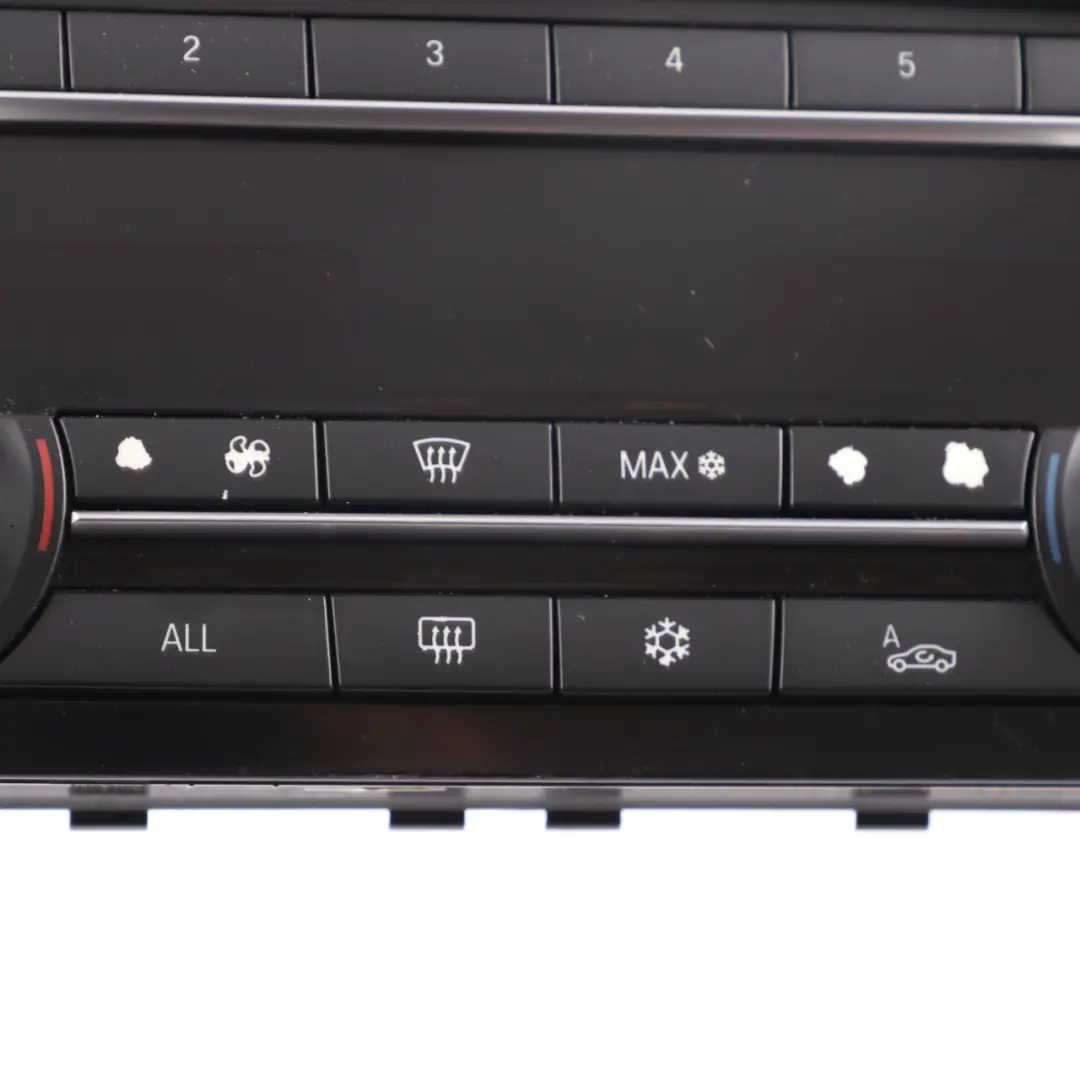 A/C Climate Control Panel Radio Air Conditioning Switch Unit 9229780 to BMW F07 GT with Part number 9328419 BMW F07 GT A/C Climate Control Panel Radio Air Conditioning Switch Unit 9229780 - SKU 9328419-1 - Part number 9328419