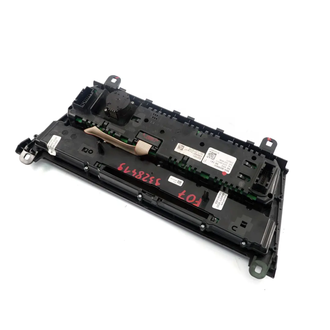 Unidad Control Radio Acondicionador Aire Modulo Panel Recorte para BMW F07 GT con número de pieza 9328419 BMW F07 GT Unidad Control Radio Acondicionador Aire Modulo Panel Recorte - SKU 9328419 - Número de pieza 9328419