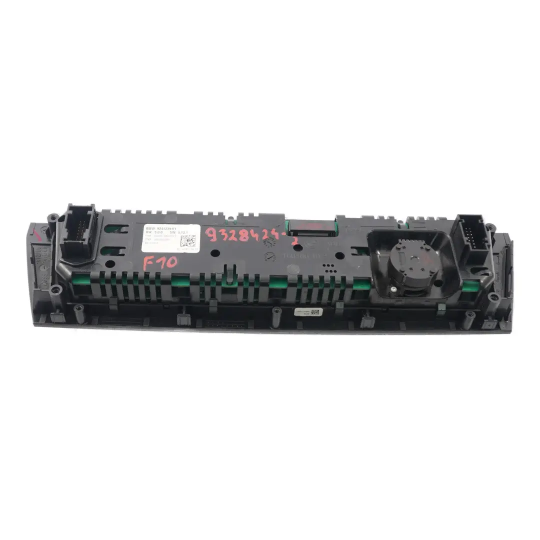 BMW F10 F11 Climatisation A/C Panneau l'unité commutation climatisation 9241239 - SKU 9328424-2 - Numéro de pièce 9328424